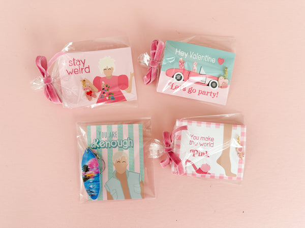 The Cutest Barbie Inspired Valentines!