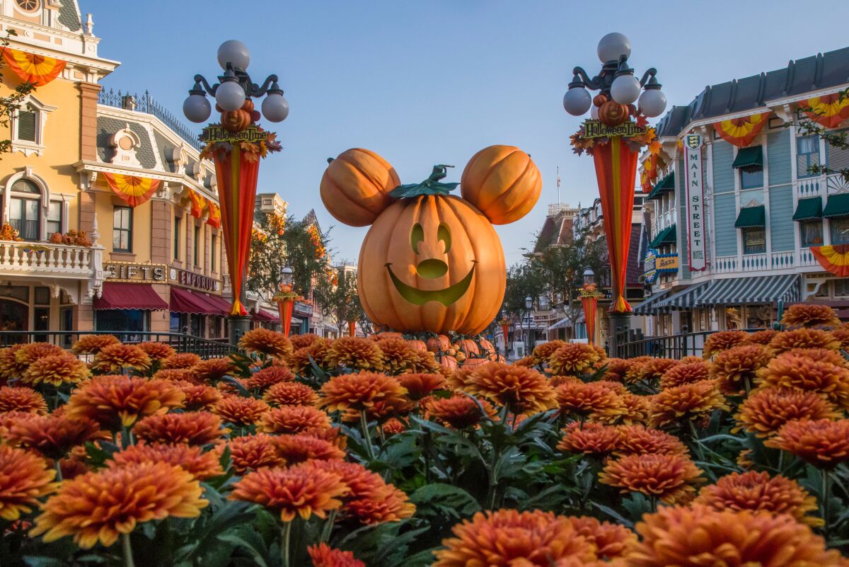 Halloween at Disneyland