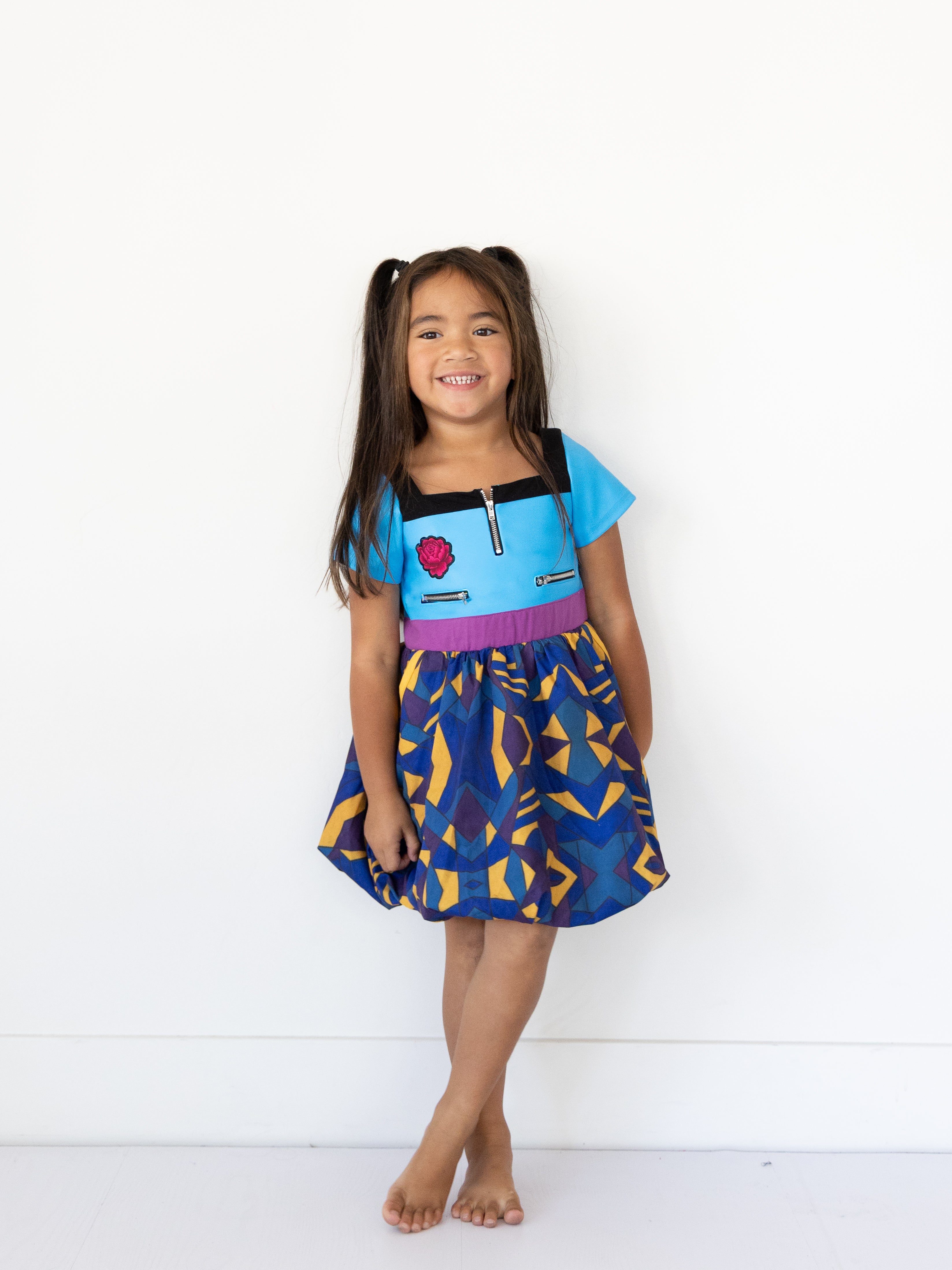 PREORDER -Electric Bloom Bubble Dress