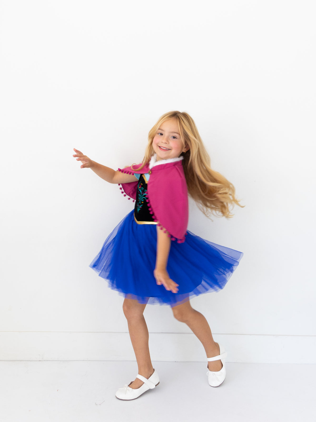Disney Frozen Anna Tutu Dress (with Cape)