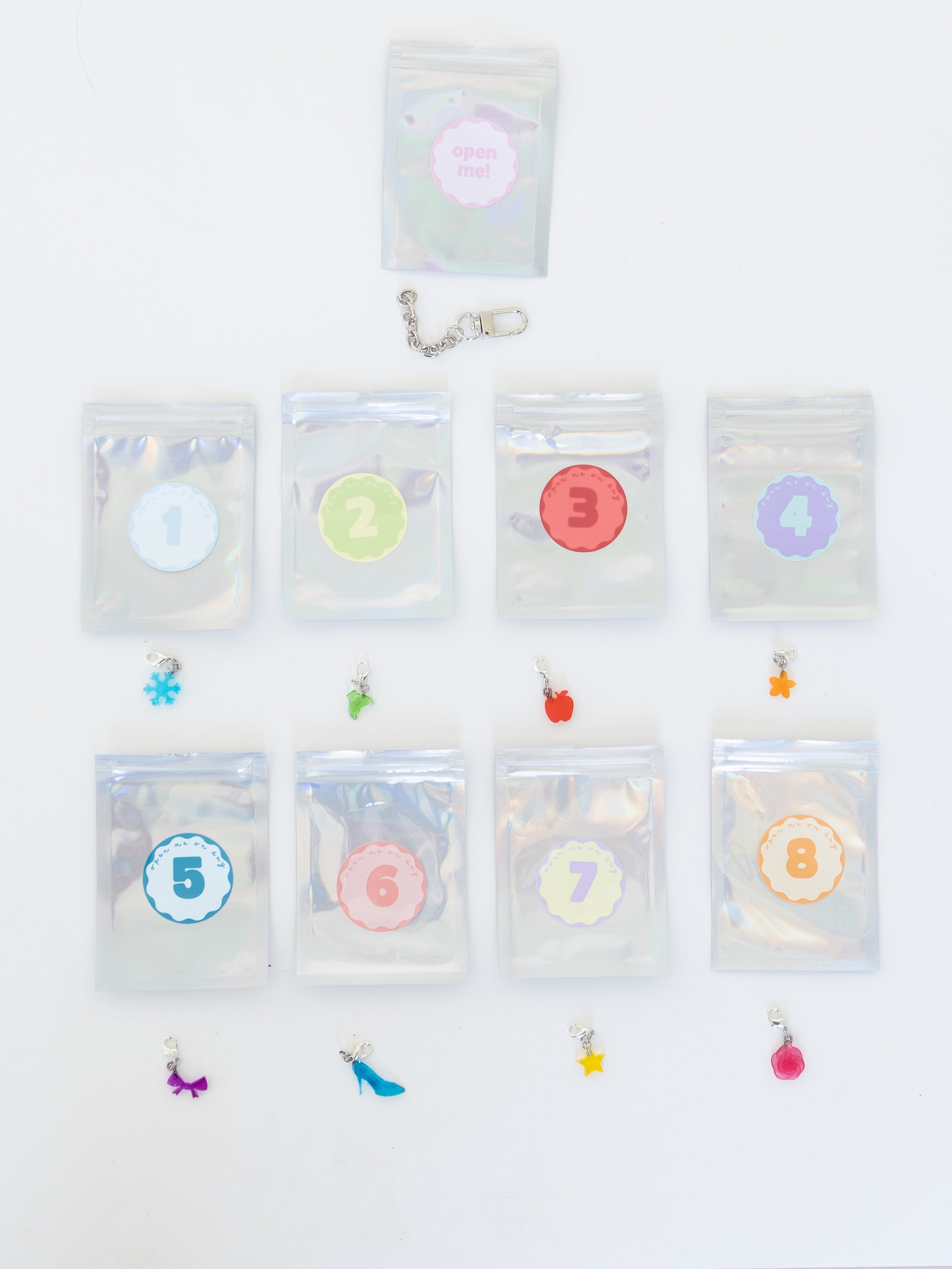 Count Down Charm Keychain