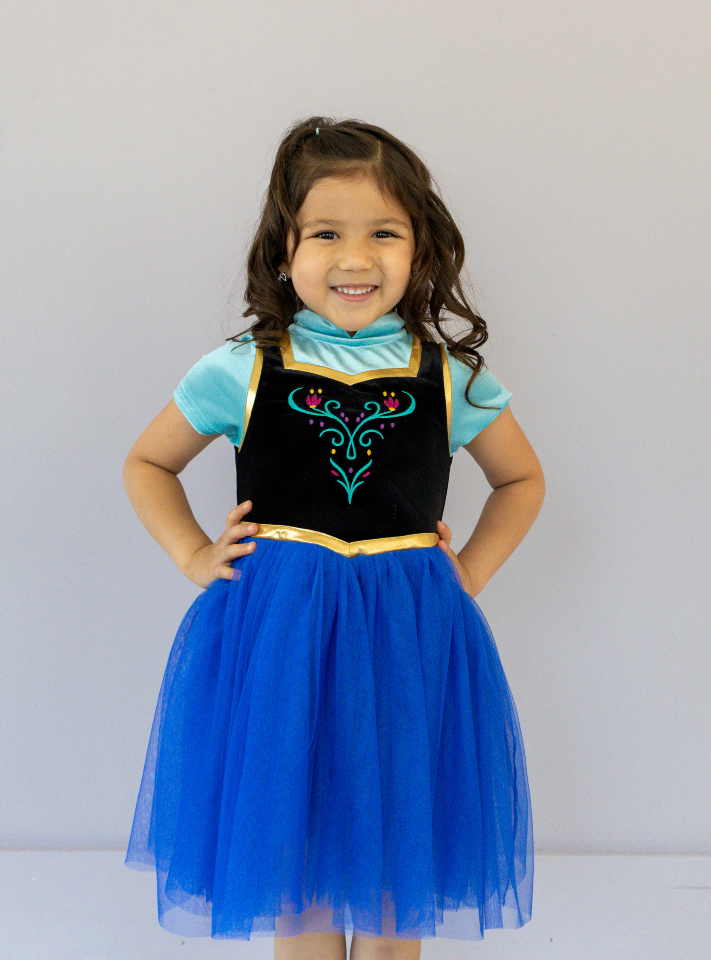 PREORDER - Disney Frozen Anna Tutu Dress (with Cape)
