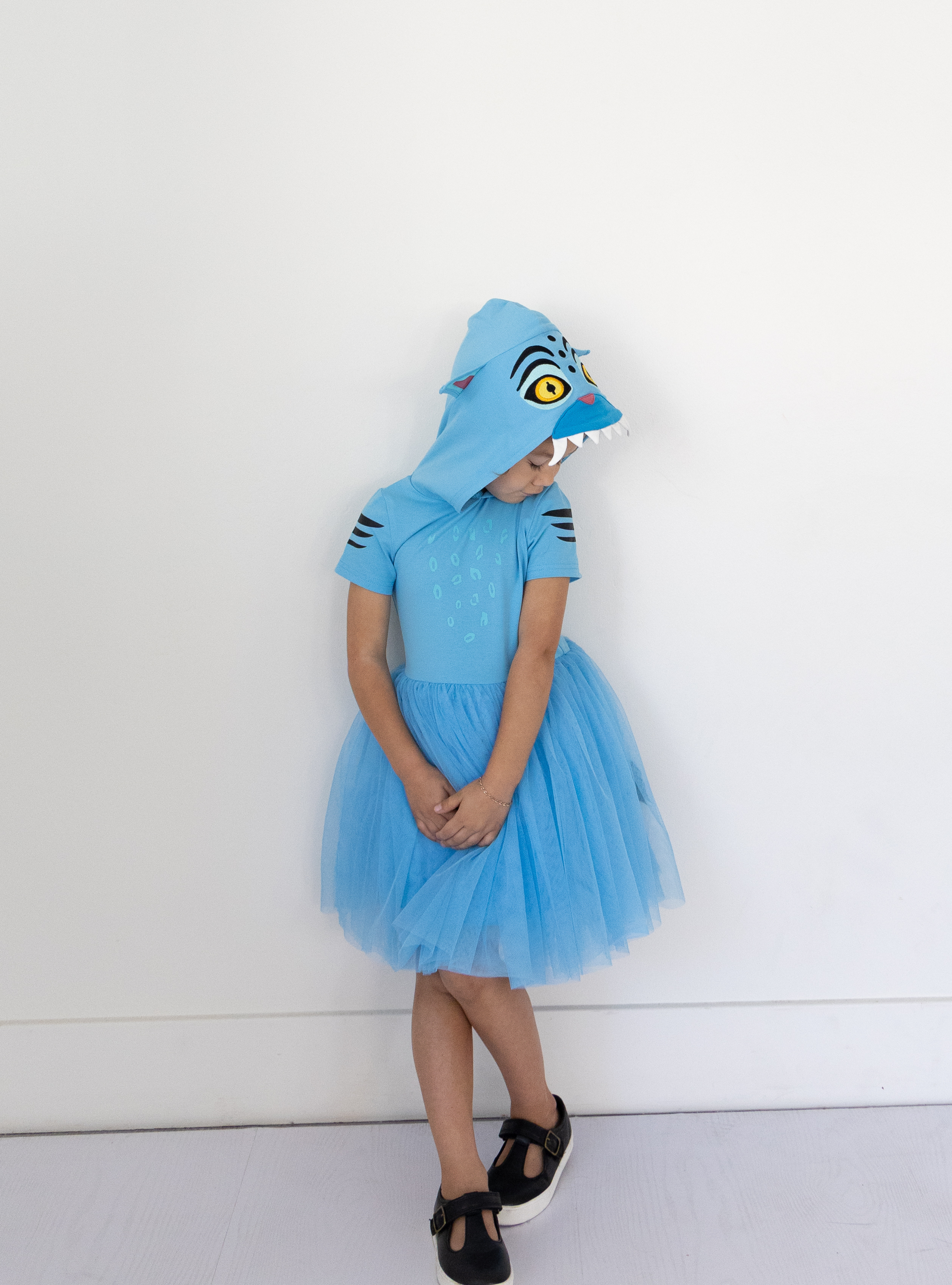 PREORDER - Blue Tiger Tutu Dress