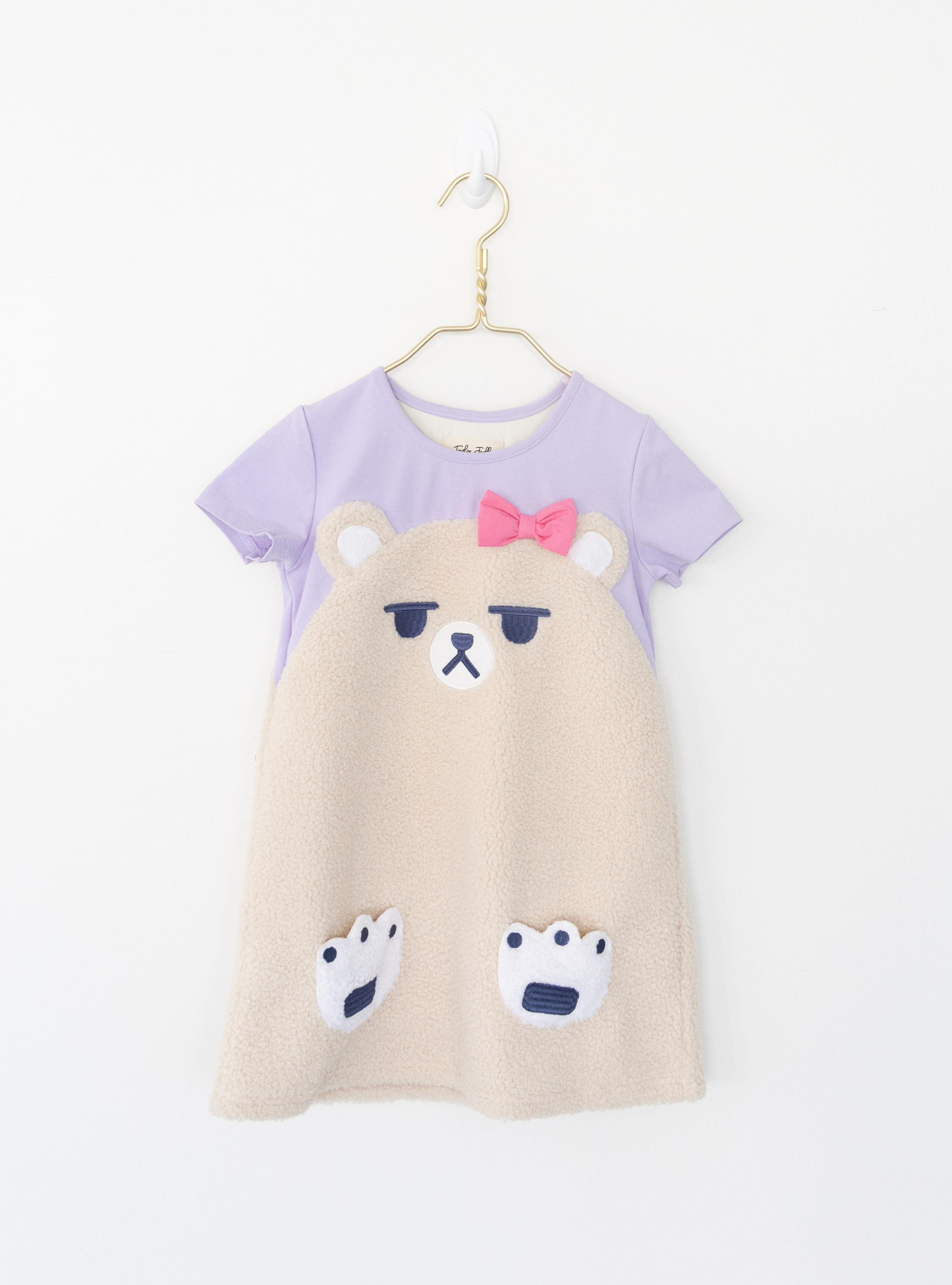 PREORDER - Sherpa Bear Shift Dress