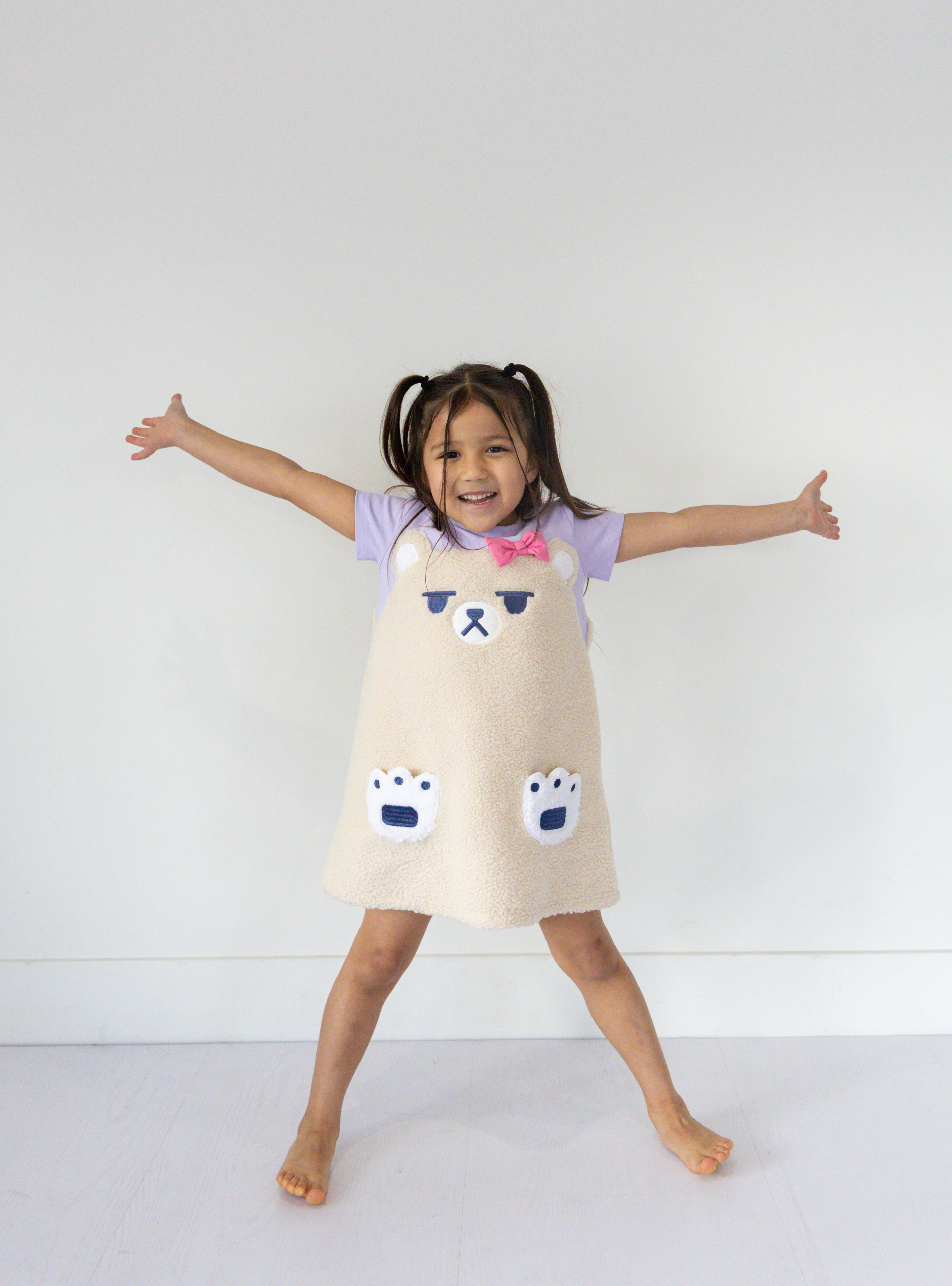 PREORDER - Sherpa Bear Shift Dress