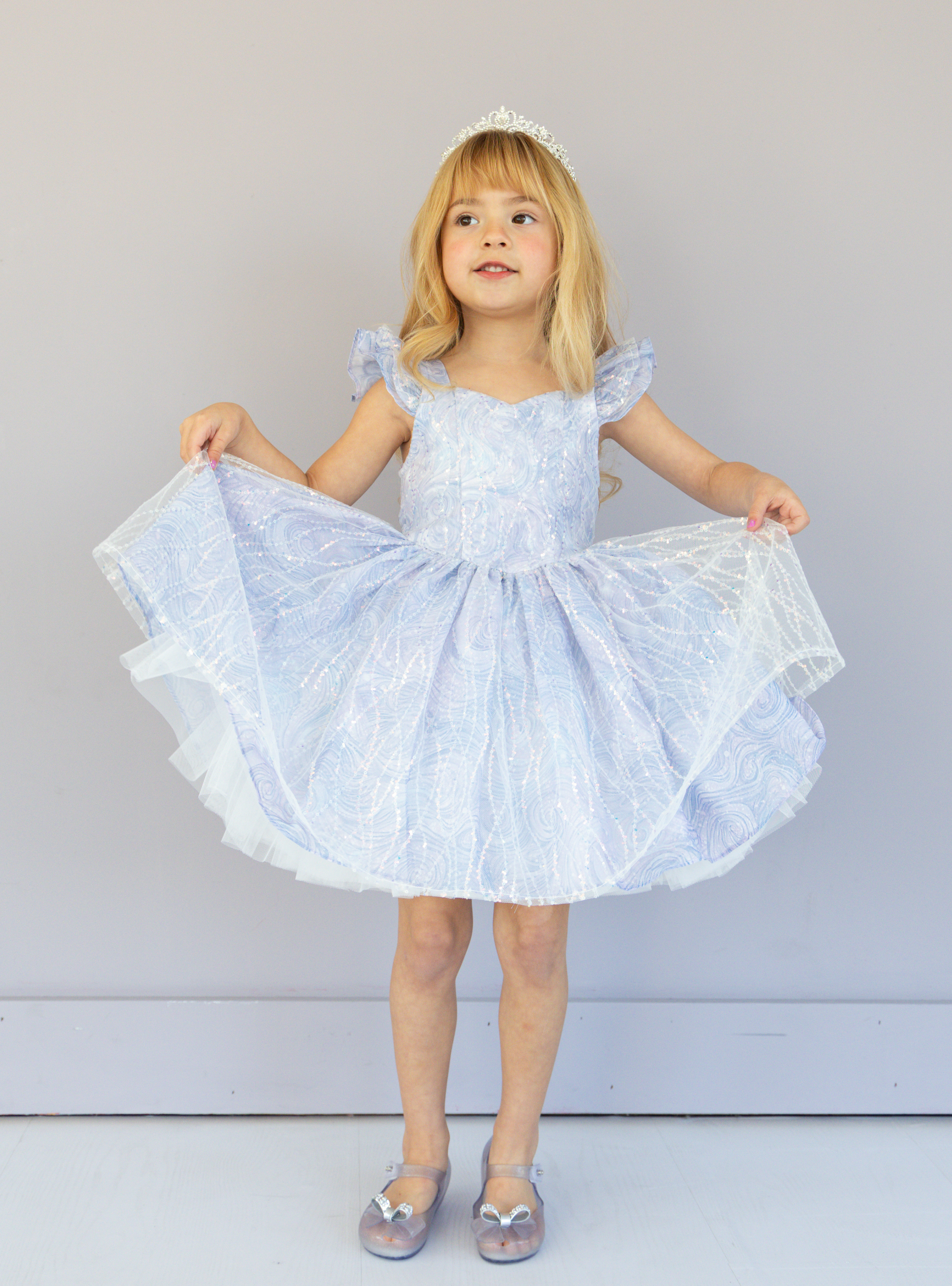 PREORDER - Iridescent Bubble Gown