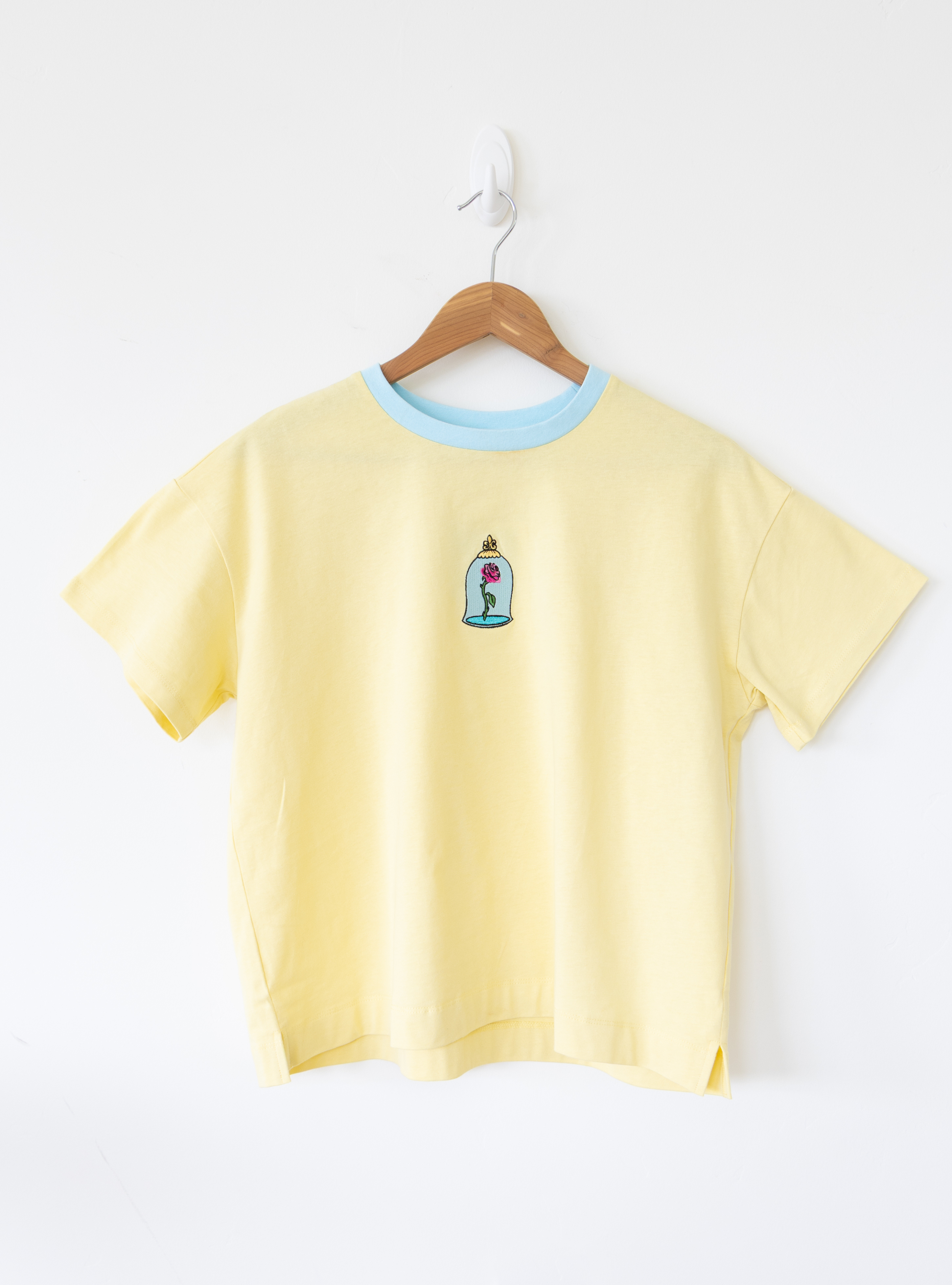 PREORDER - Disney Beauty and the Beast Belle Rose Women’s Boxy Tee