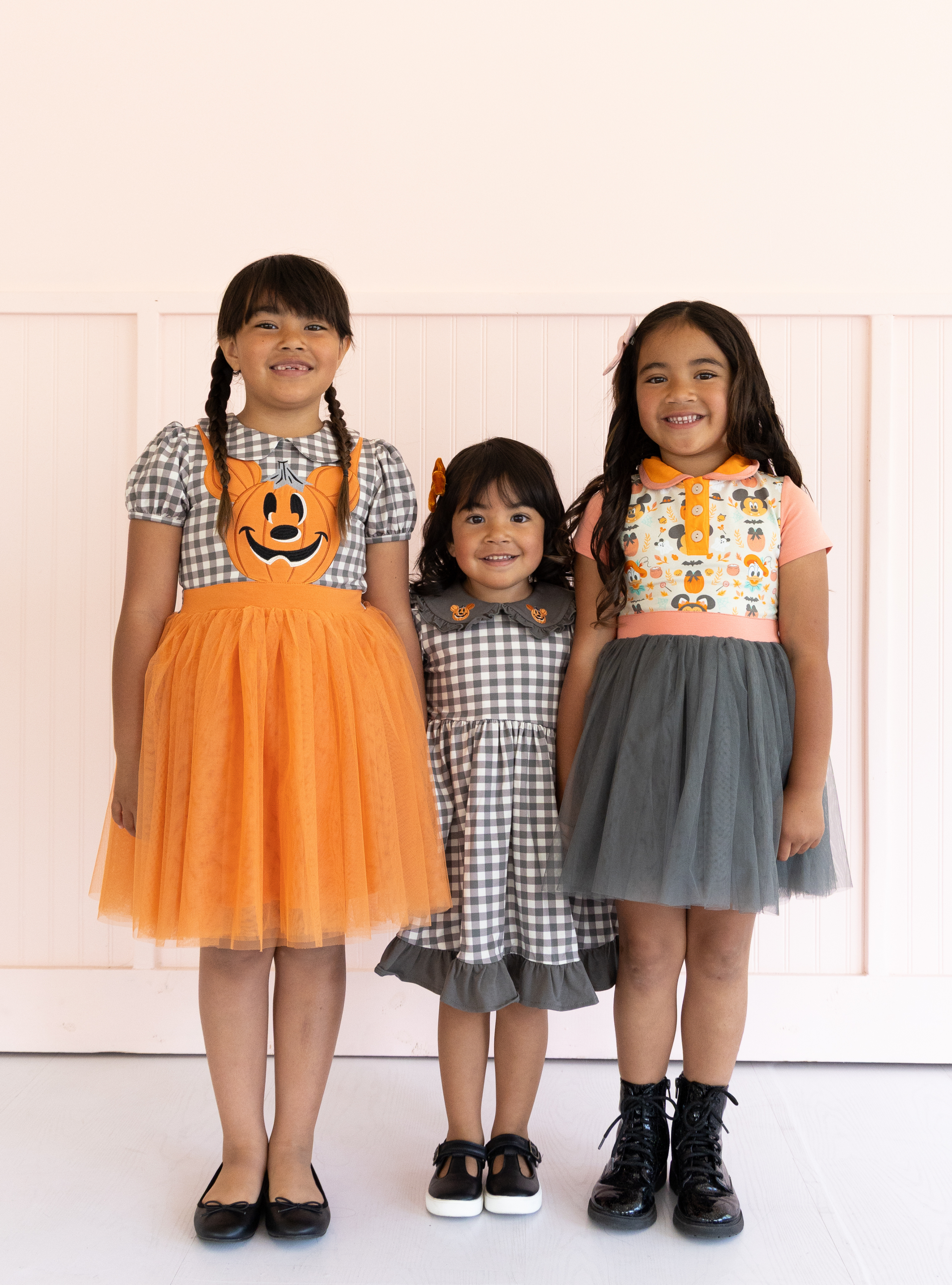 PREORDER - Disney Pumpkin Mickey Halloween Overall Dress