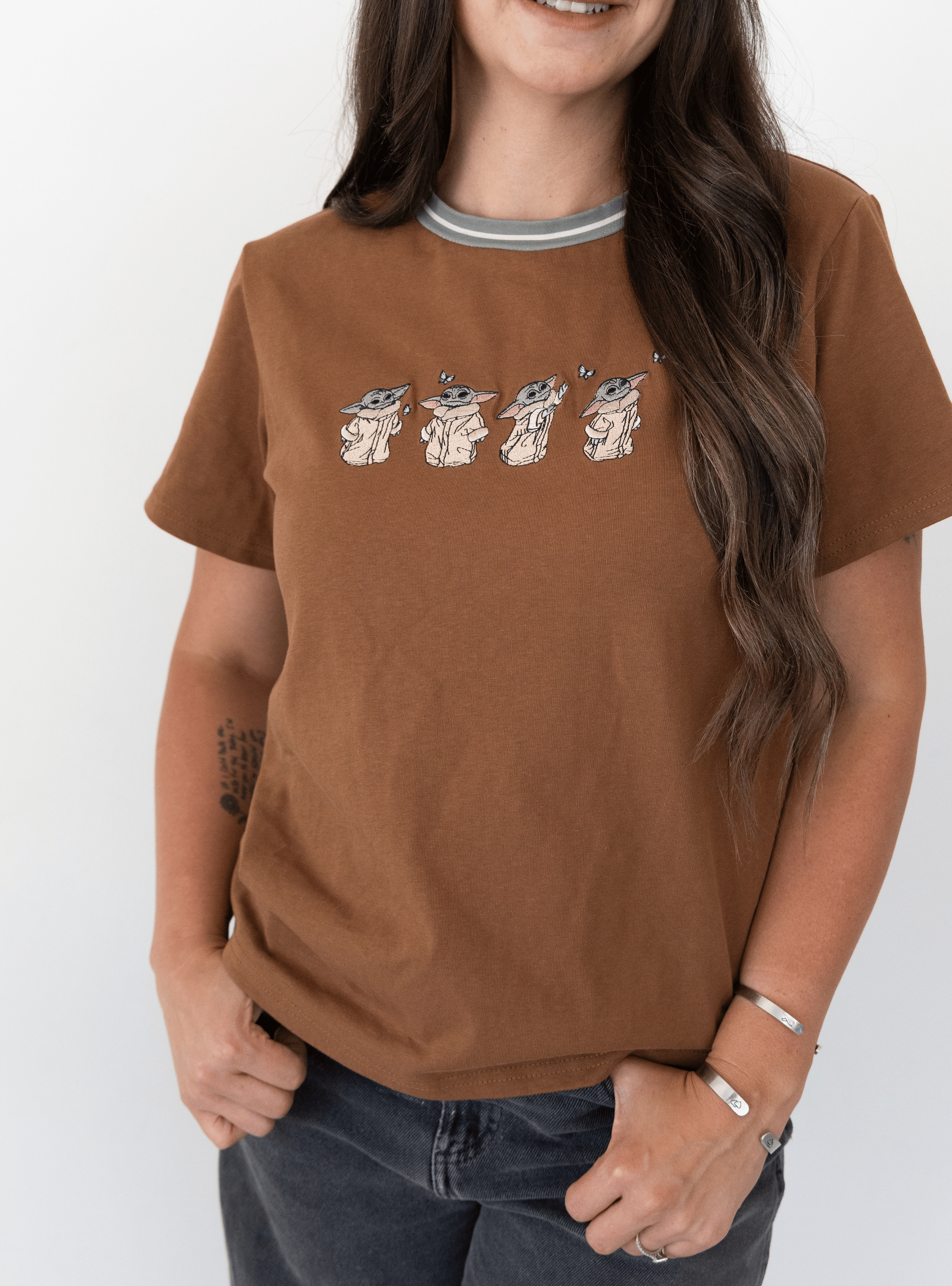 PREORDER -Star Wars Grogu Women’s Butterfly Tee
