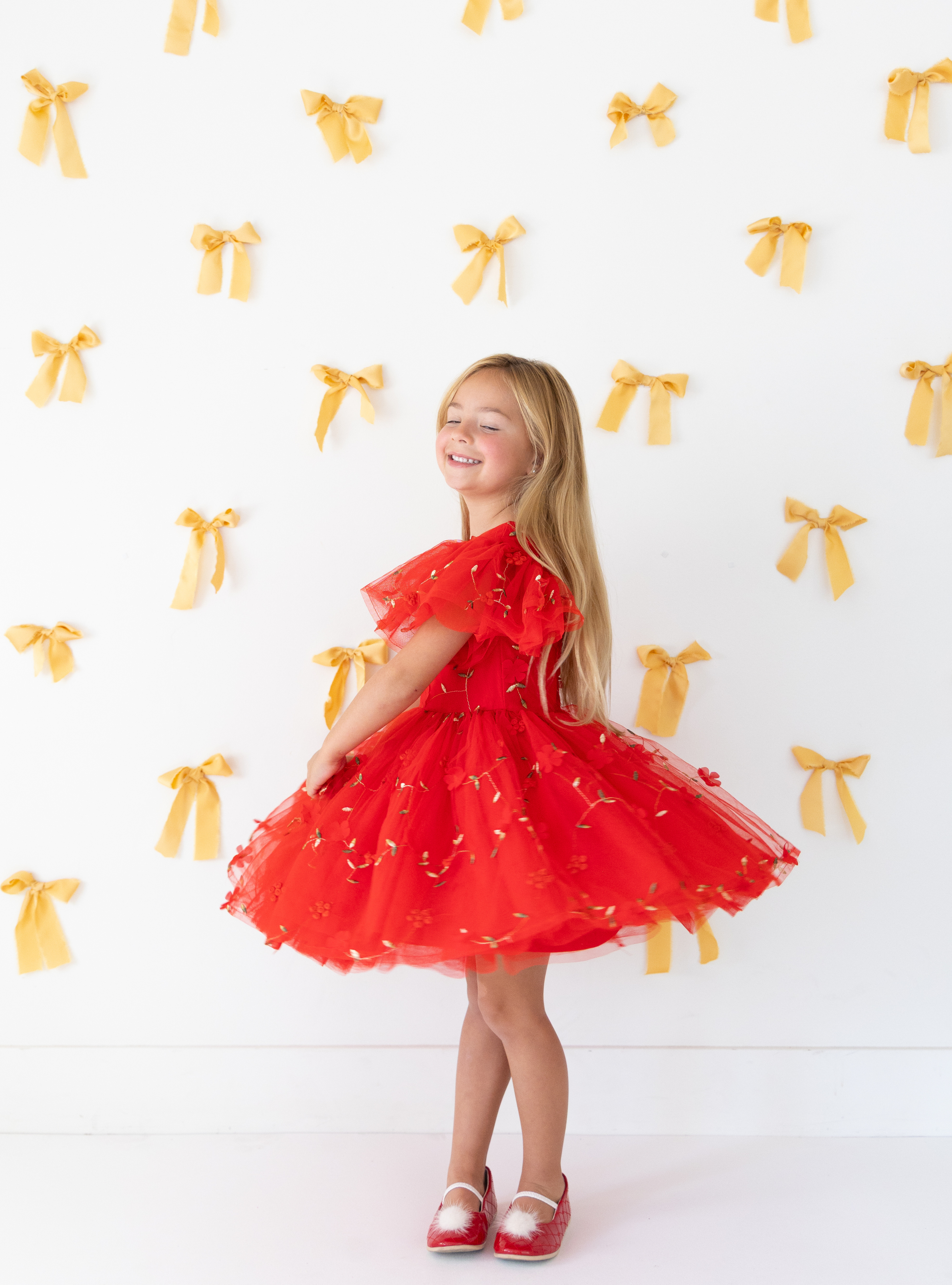 The Crimson Ballerina Dress