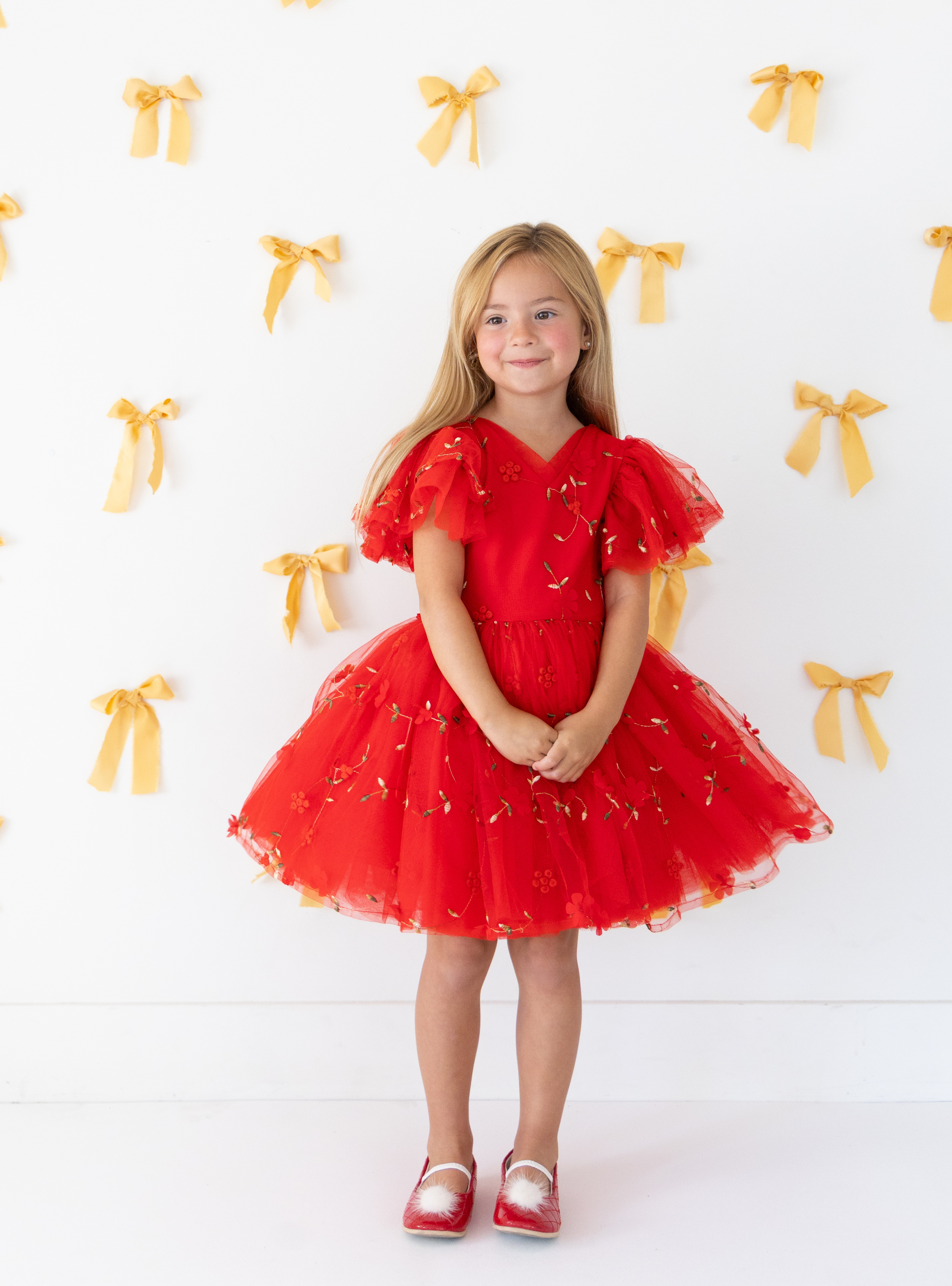 The Crimson Ballerina Dress