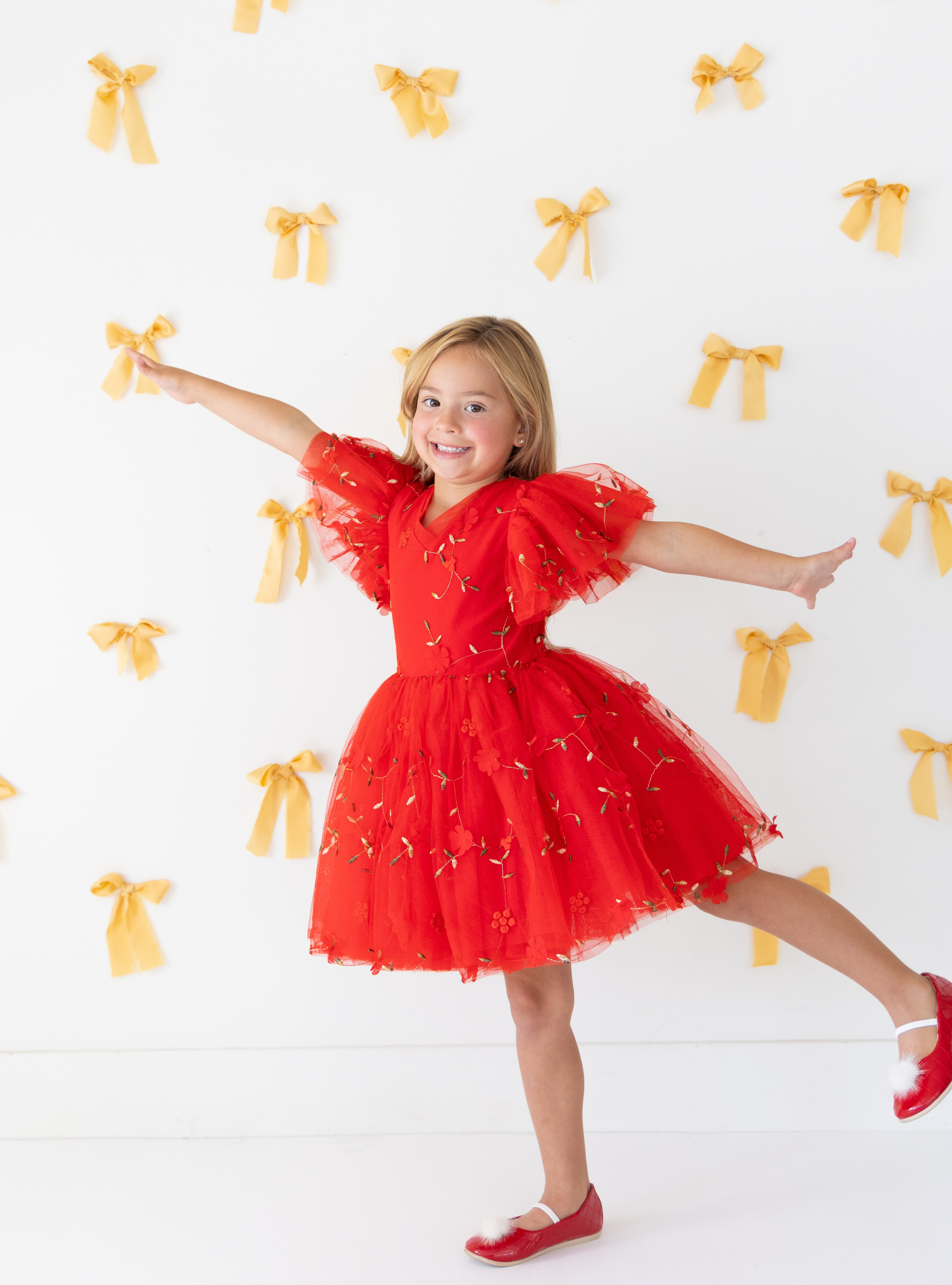 The Crimson Ballerina Dress
