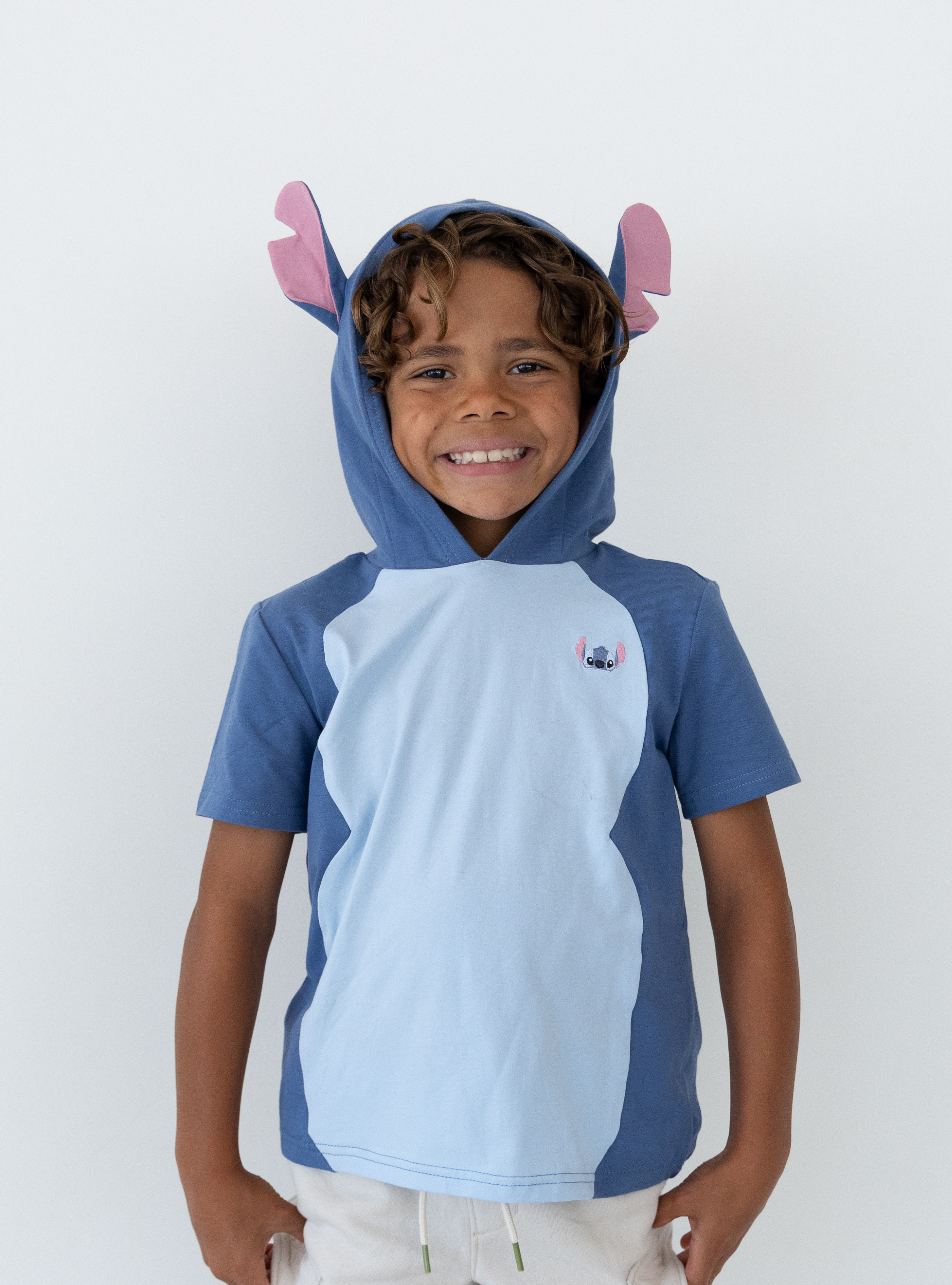 PREORDER - Disney Stitch Kids Unisex Hooded Tee