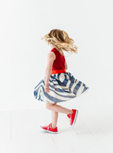 Spins become twirls of joy in this dress!