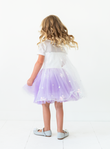 Shimmery Snowflake Princess Dress