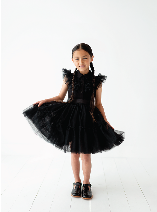 Gothic Gown In Tulle