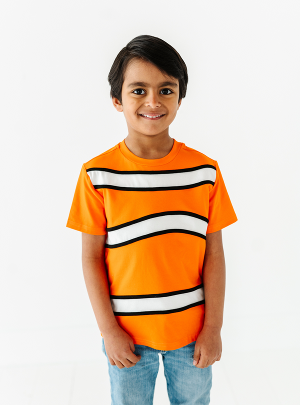 Our Under Water Adventure Tee is a Nemo-inspired design, perfect for your little one's explorations and imagination!