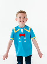 This Donald Duck-inspired tee is sure to be a winner! Your little one will stay comfy in it for hours, and the bright colors add a touch of excitement!