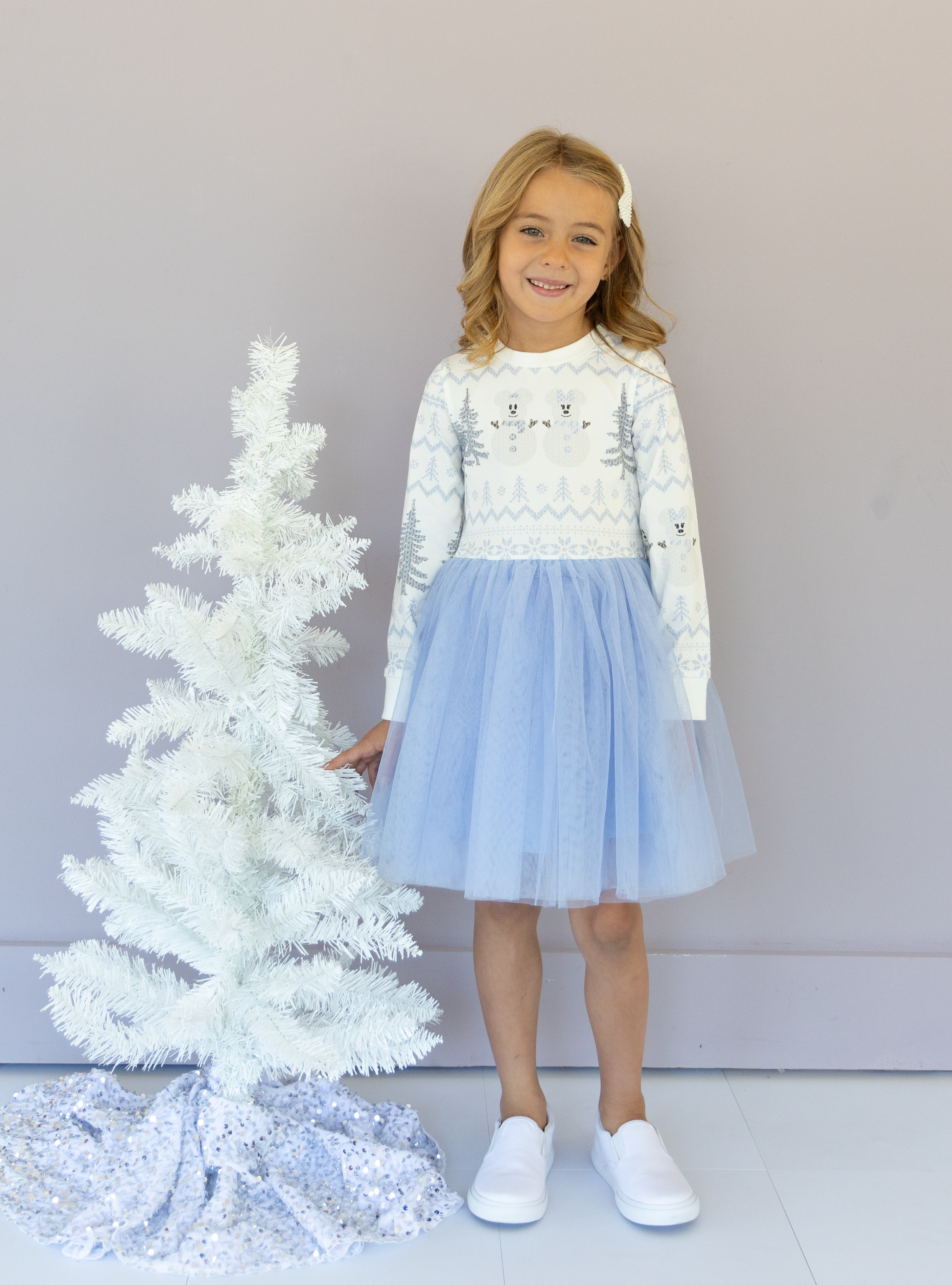 PREORDER - Disney Snowman Mickey Mouse Dress