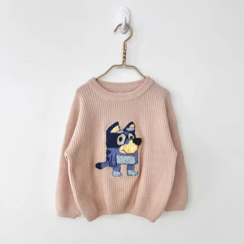 DIY Upcycled Bluey Sweater: A Cozy Project for Crafty Fans!