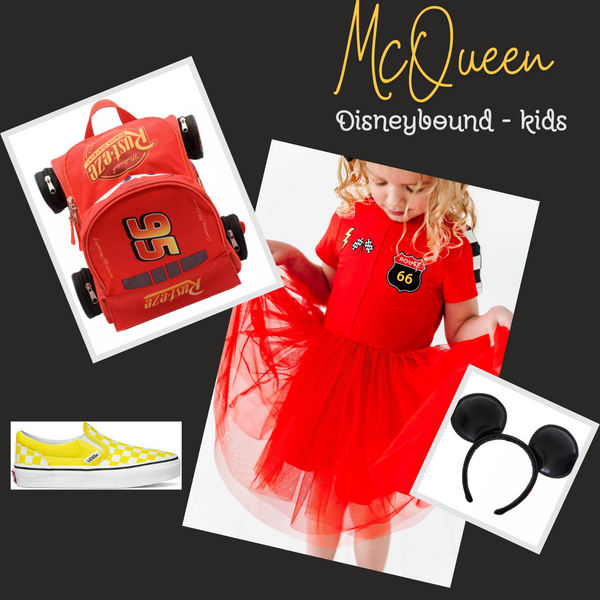 Kachow! Matching Lightning McQueen Disneybounding with Your Mini-Me