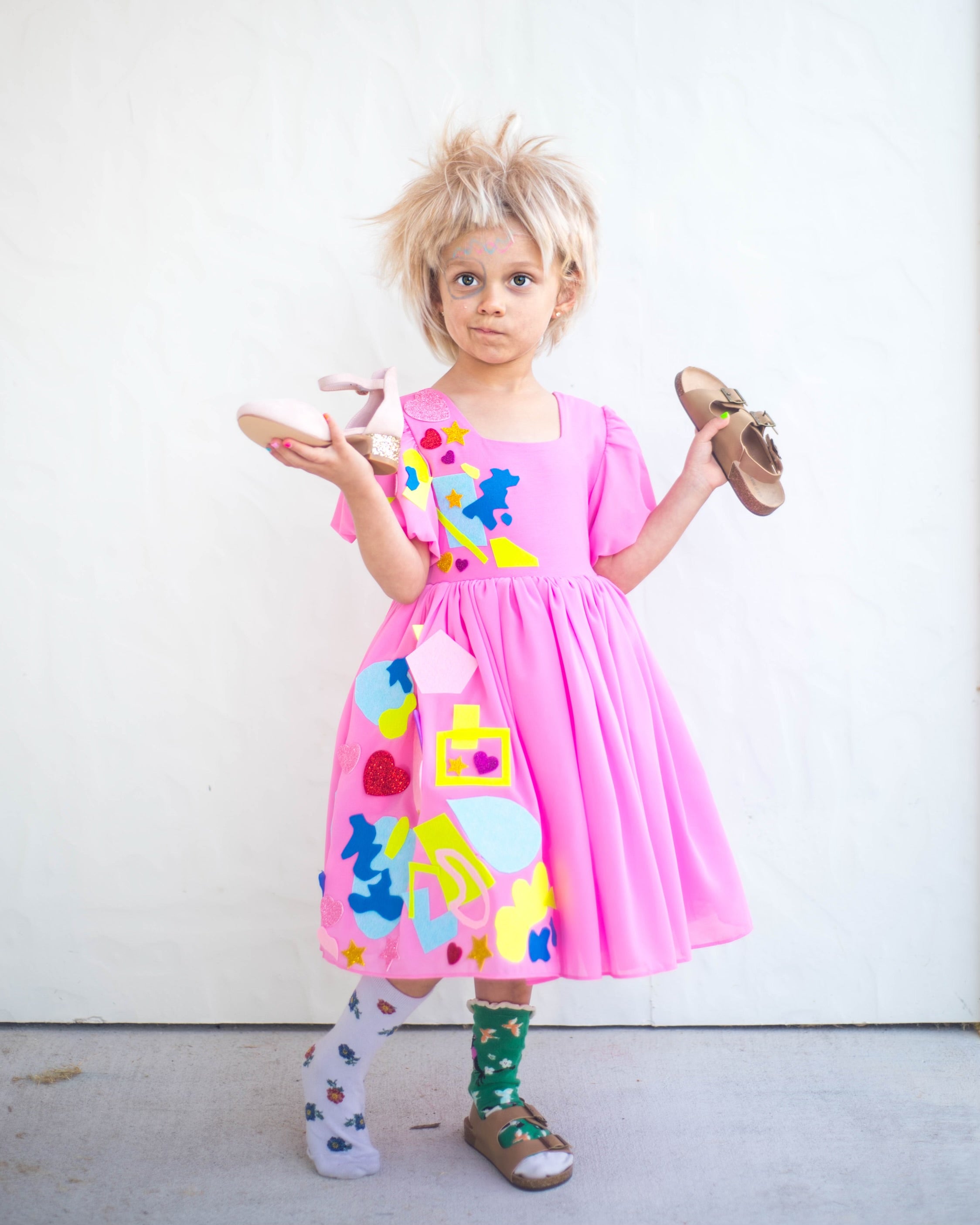 DIY Weird Barbie Halloween Costume – Taylor Joelle