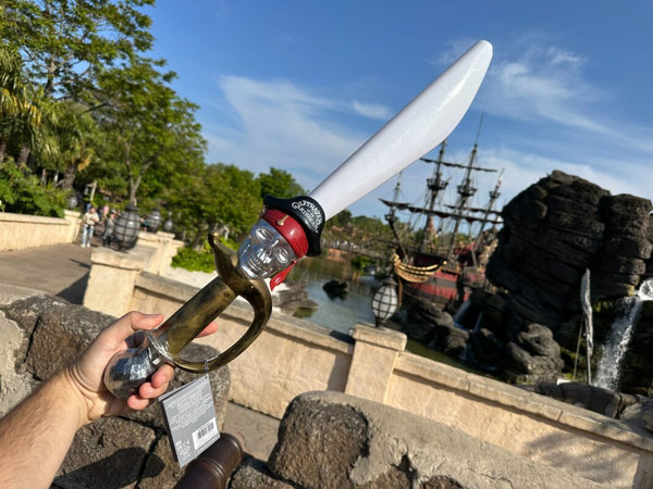 Set Sail with Disneyland's New Pirates of the Caribbean Bubble Wand Sword!