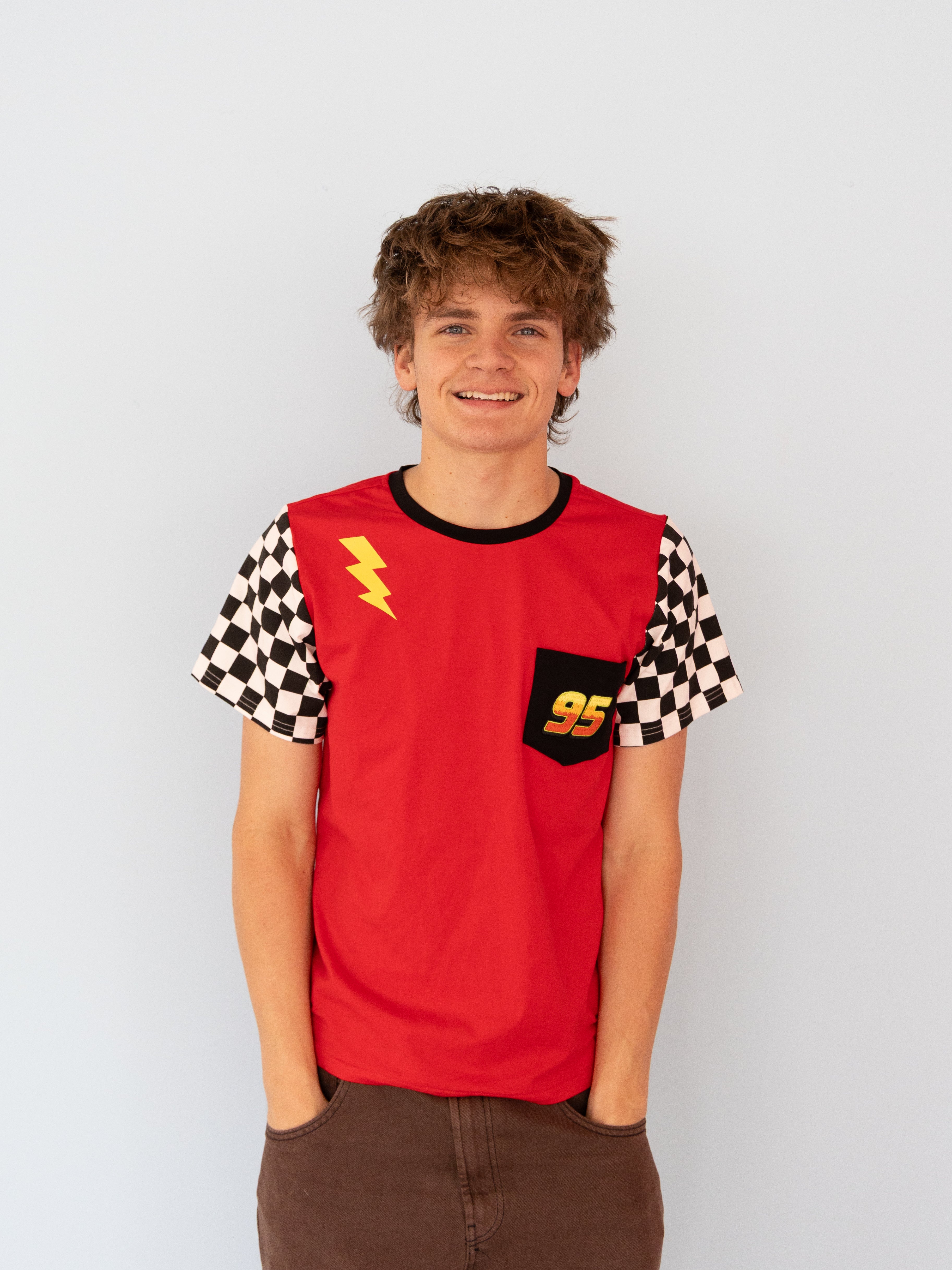 PREORDER - Disney and Pixar Adult Unisex Lightning McQueen T-shirt