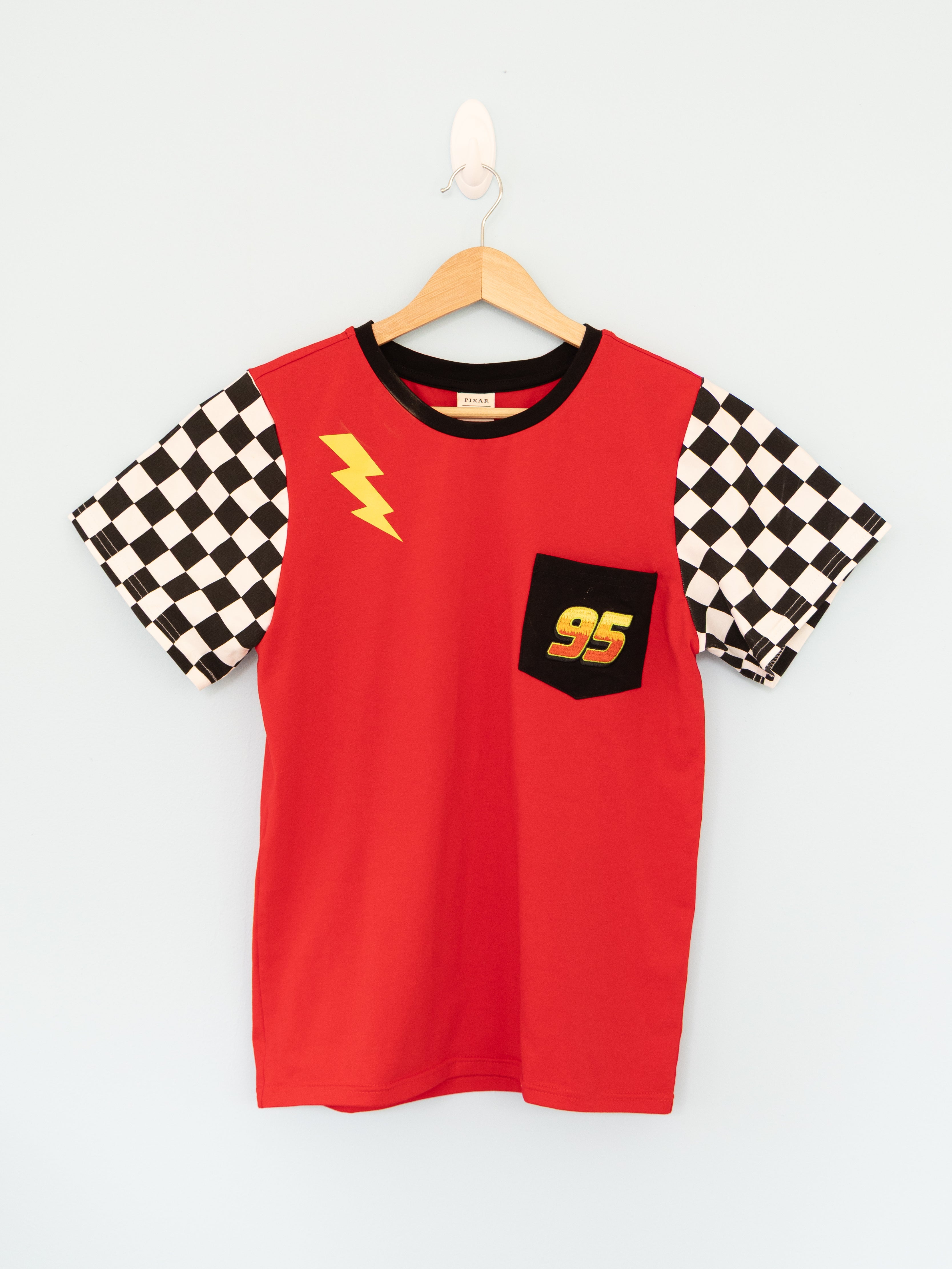 PREORDER - Disney and Pixar Adult Unisex Lightning McQueen T-shirt