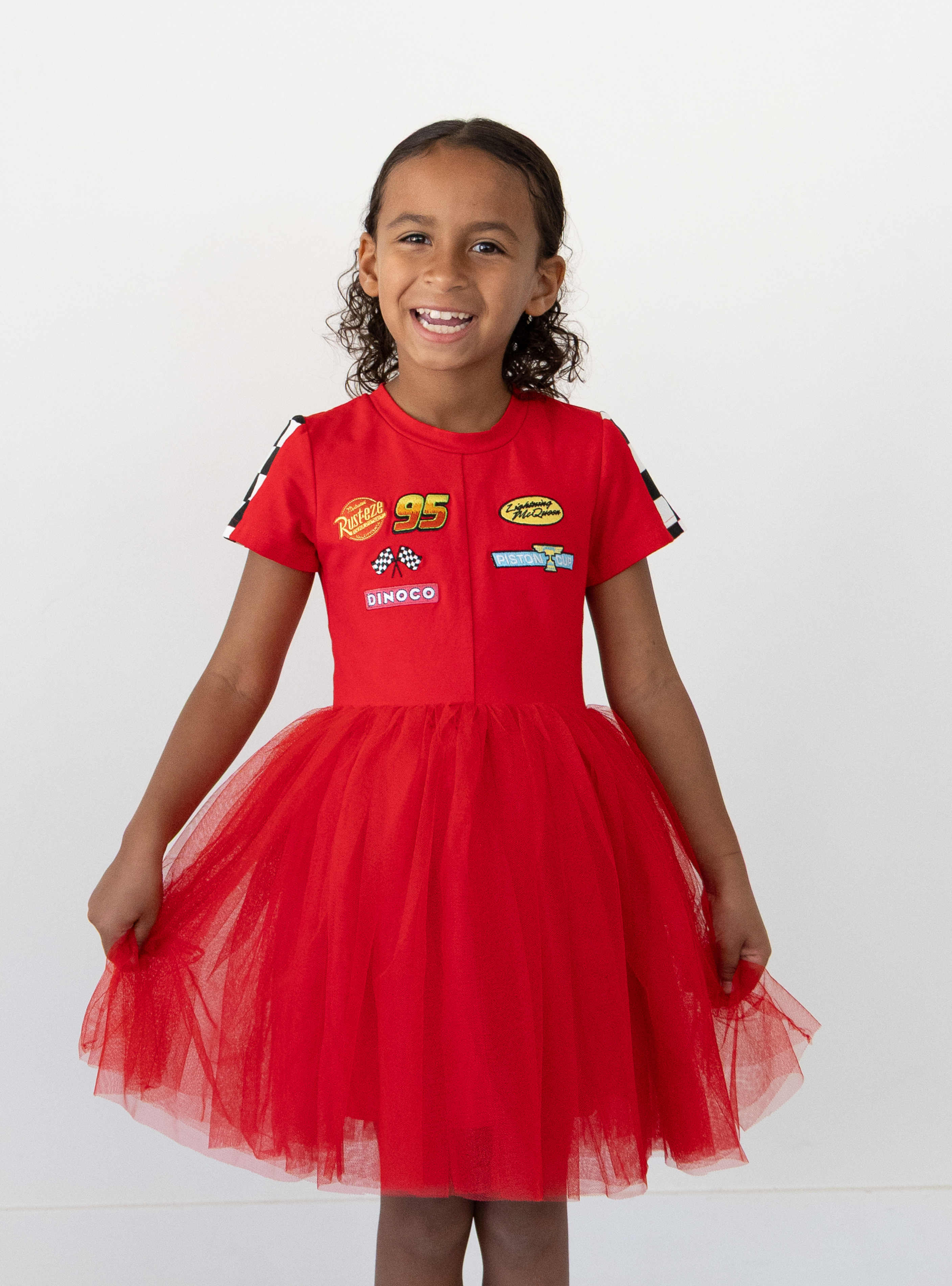 PREORDER - Disney and Pixar Lightning McQueen Tutu Dress