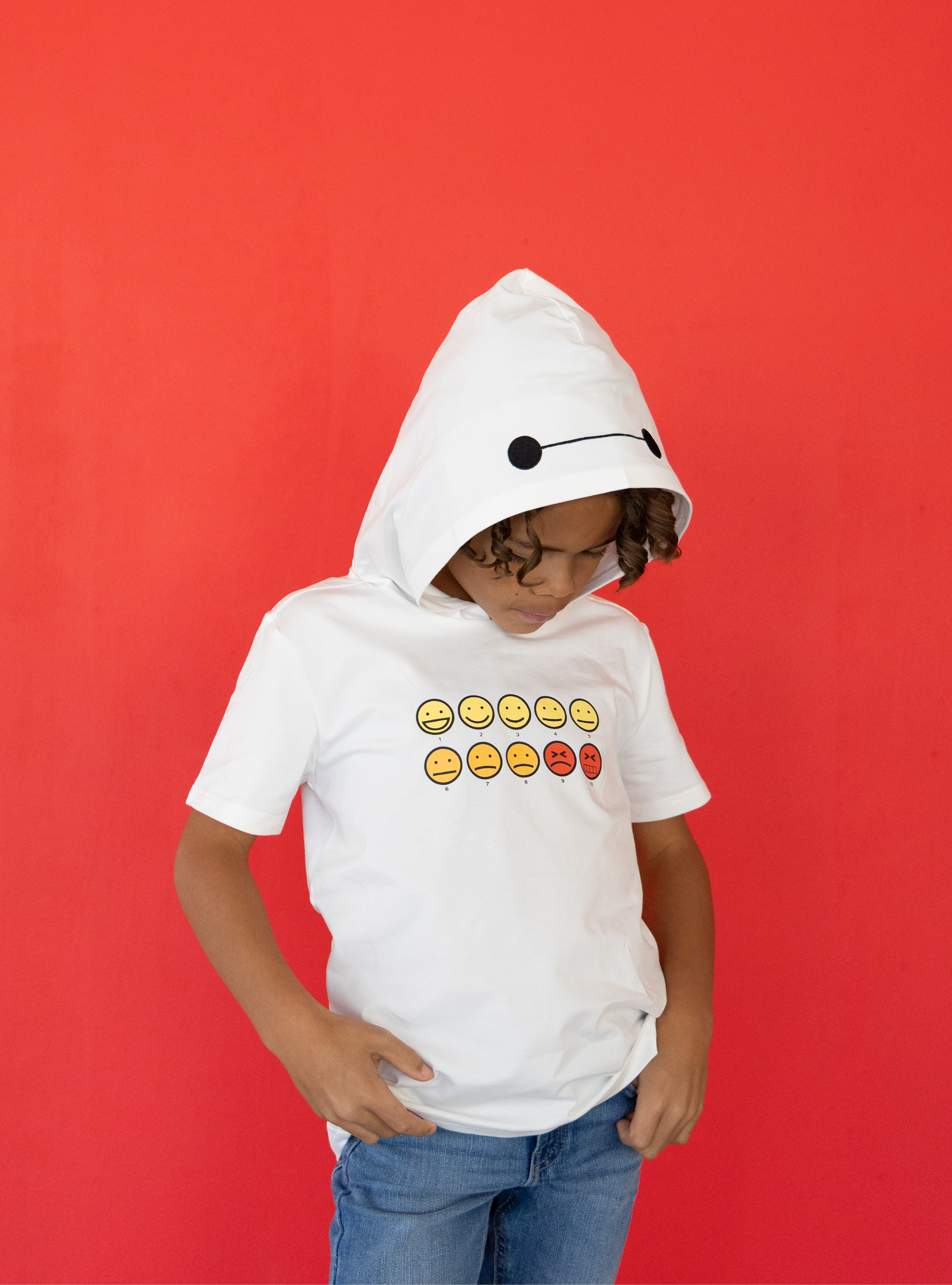PREORDER - Disney Baymax Hooded Kid’s Tee