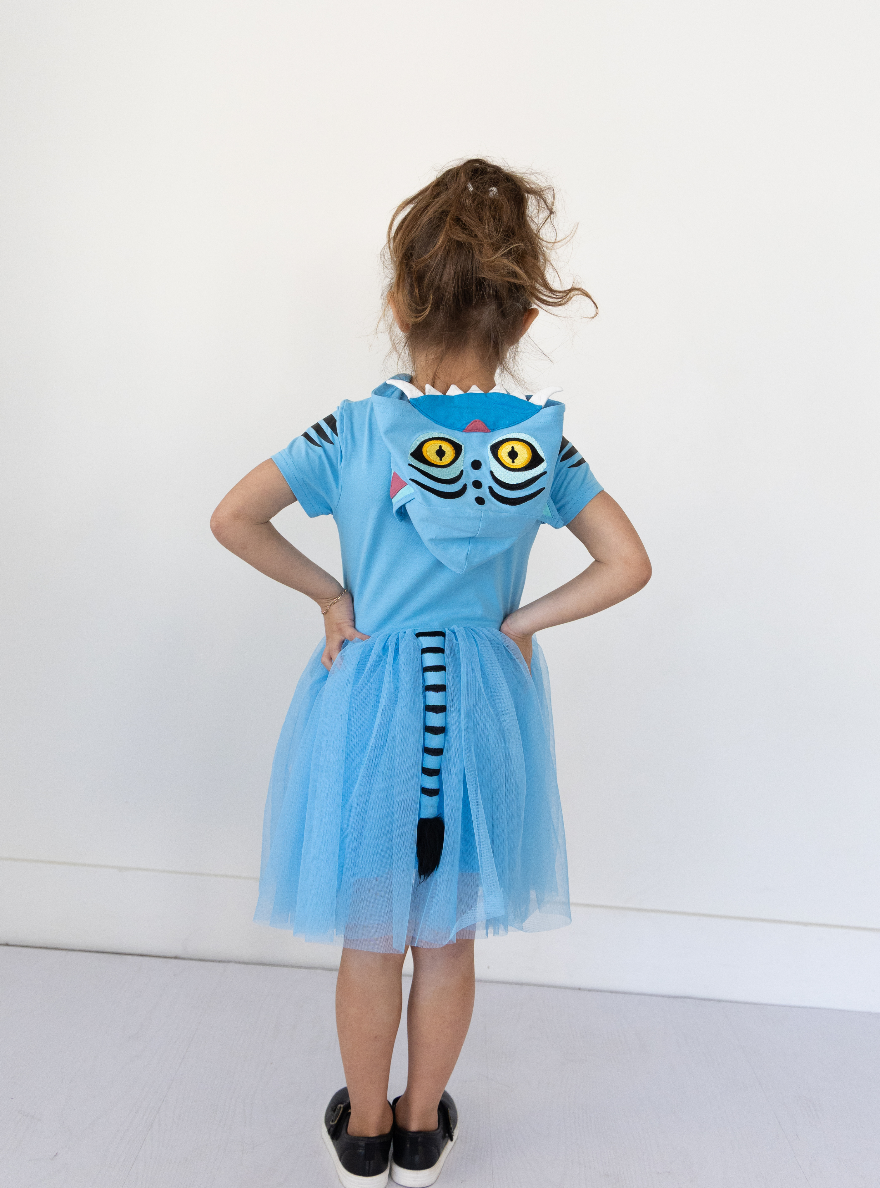 PREORDER - Blue Tiger Tutu Dress