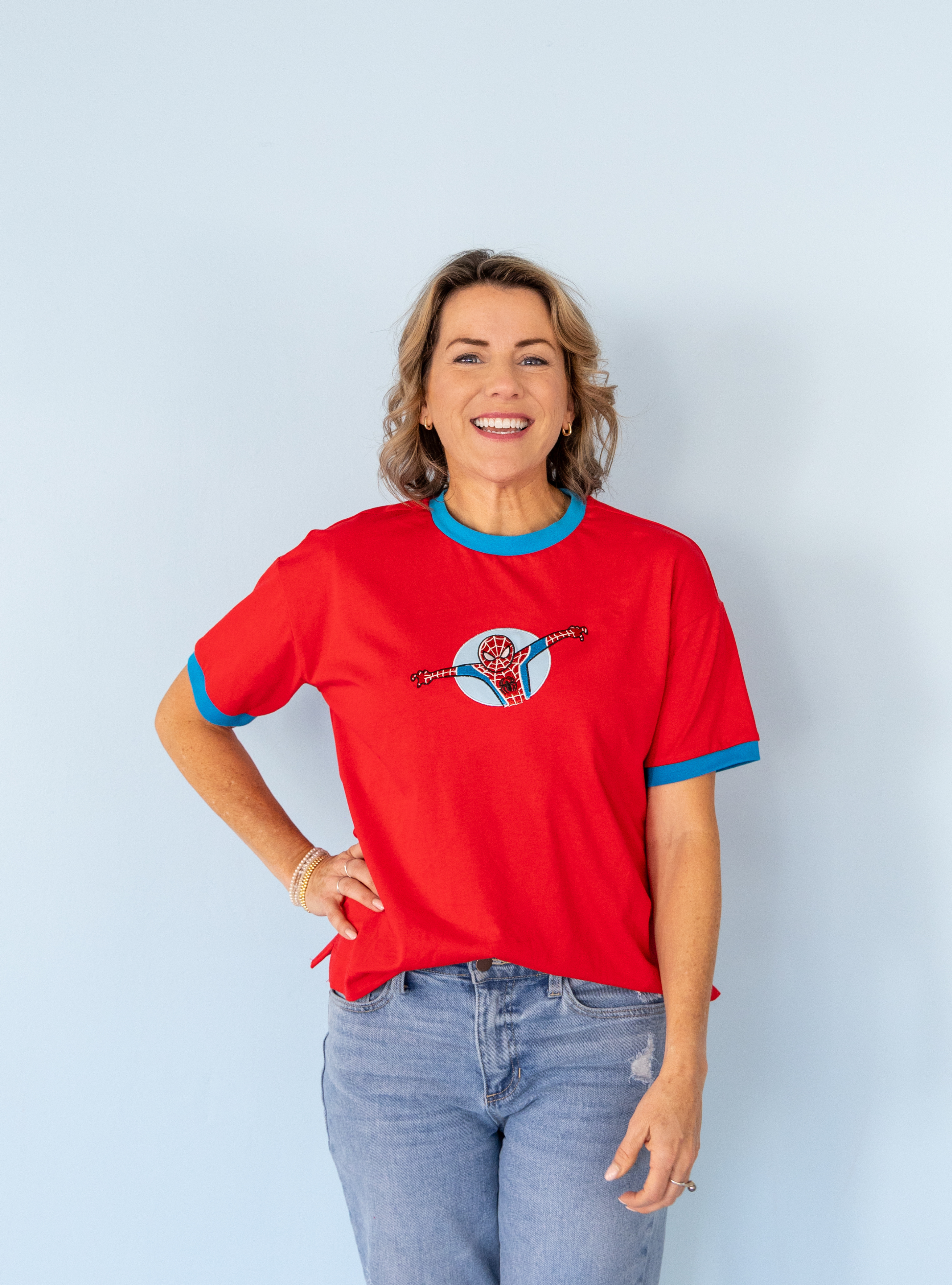 PREORDER - Marvel Spider-Man Colorblock Women’s Tee