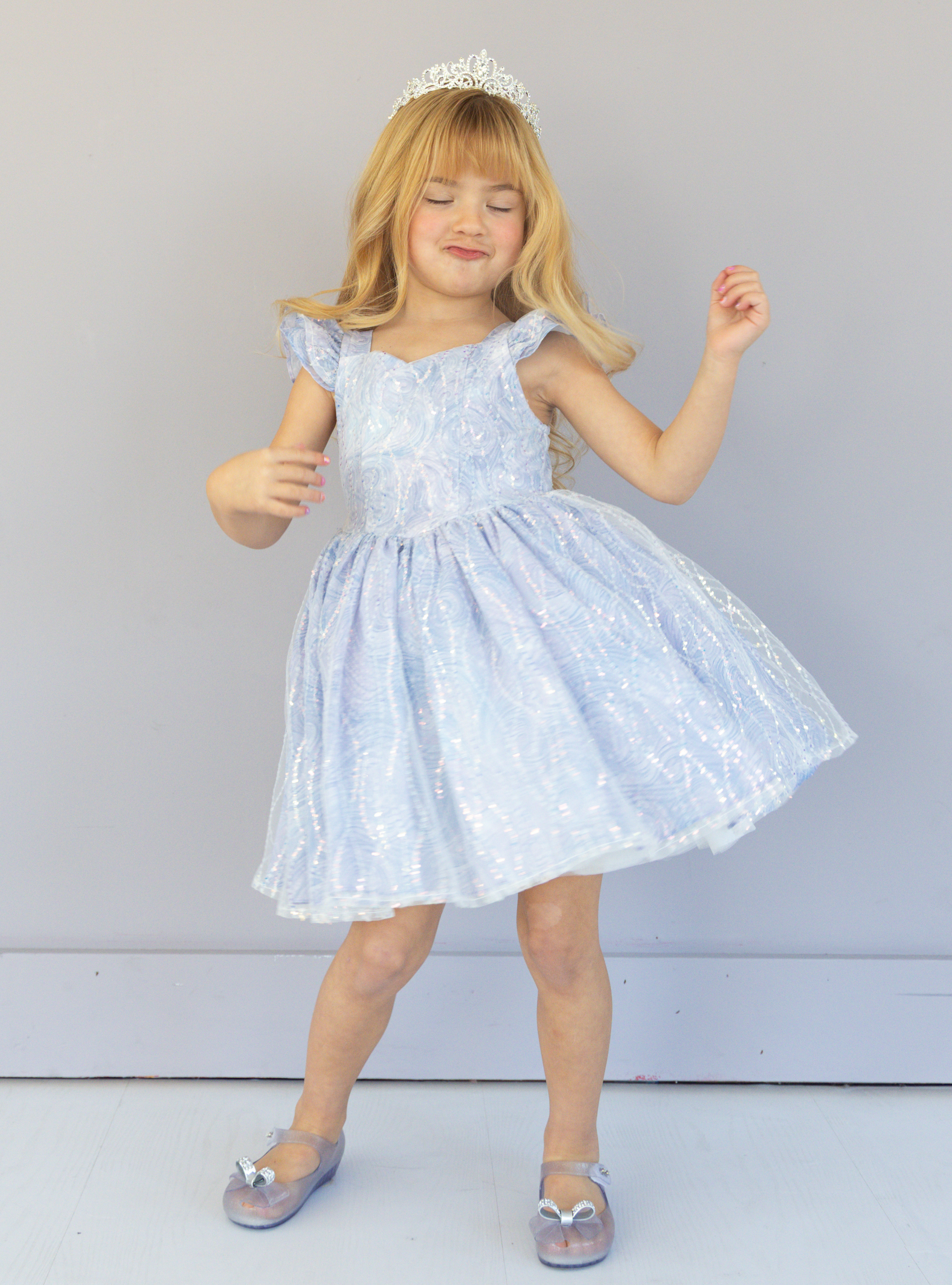 PREORDER - Iridescent Bubble Gown