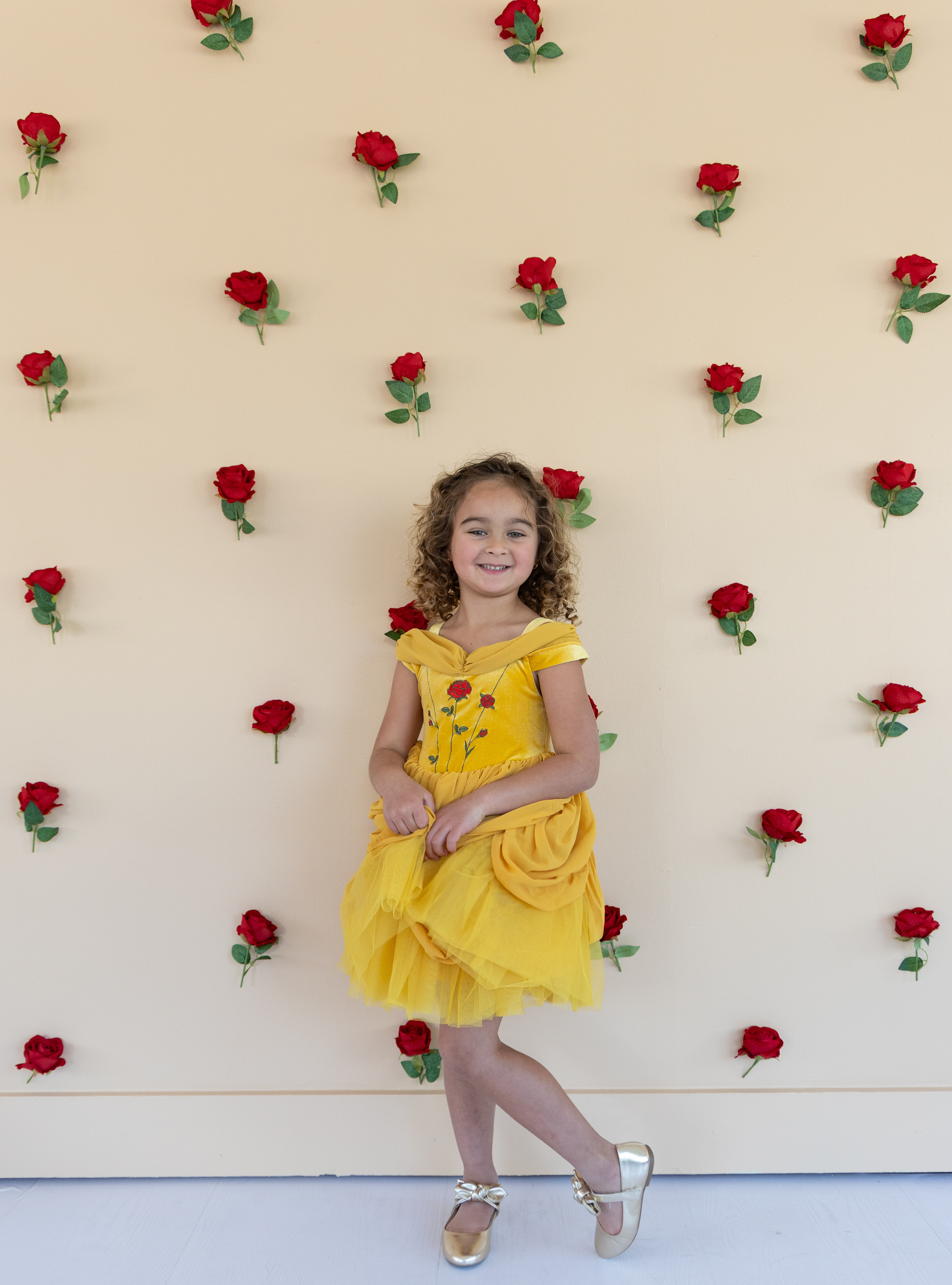 PREORDER - Disney Beauty and the Beast Belle Rose Gown