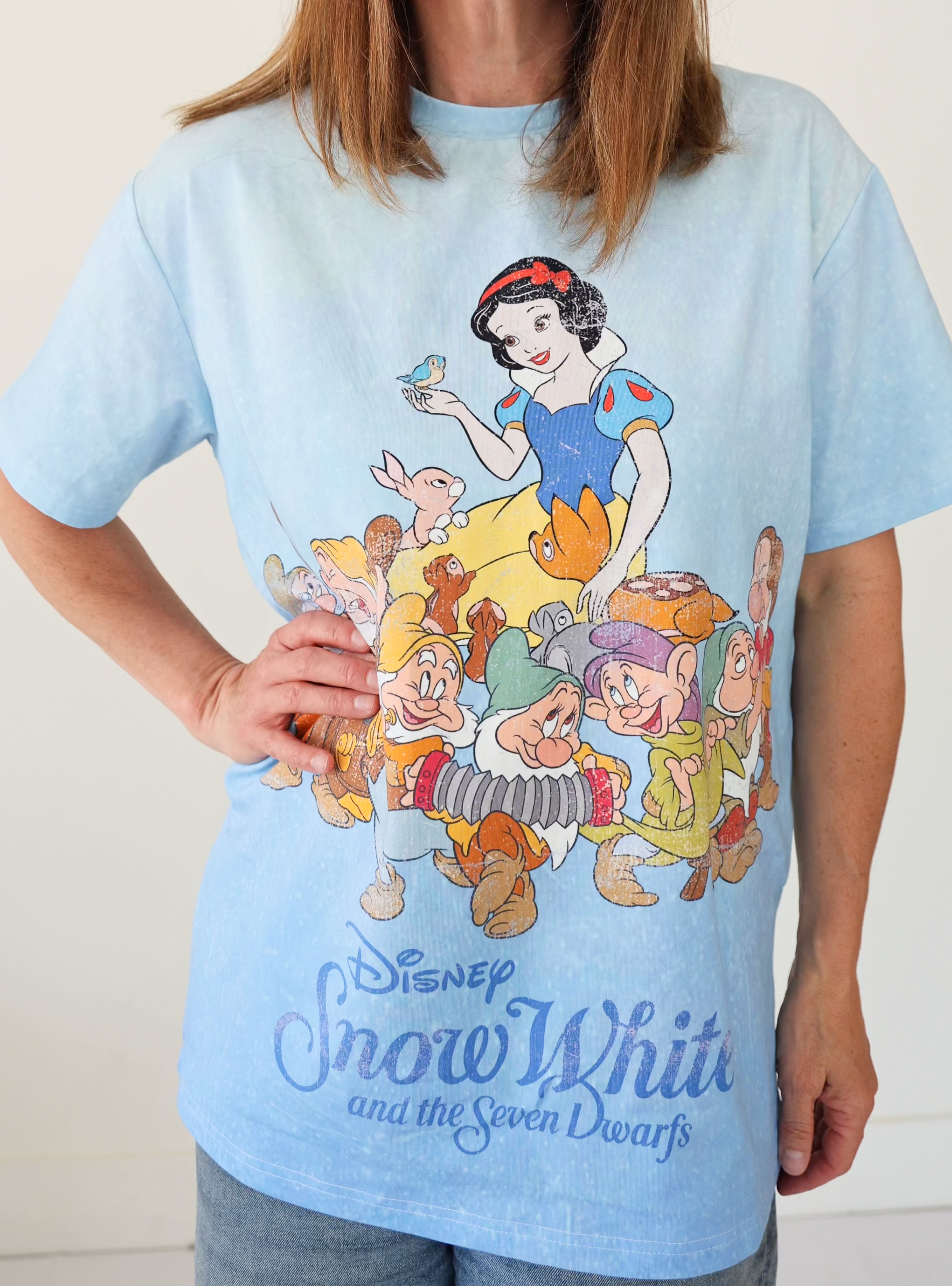 PREORDER - Disney Snow White Seven Dwarfs Retro Tee