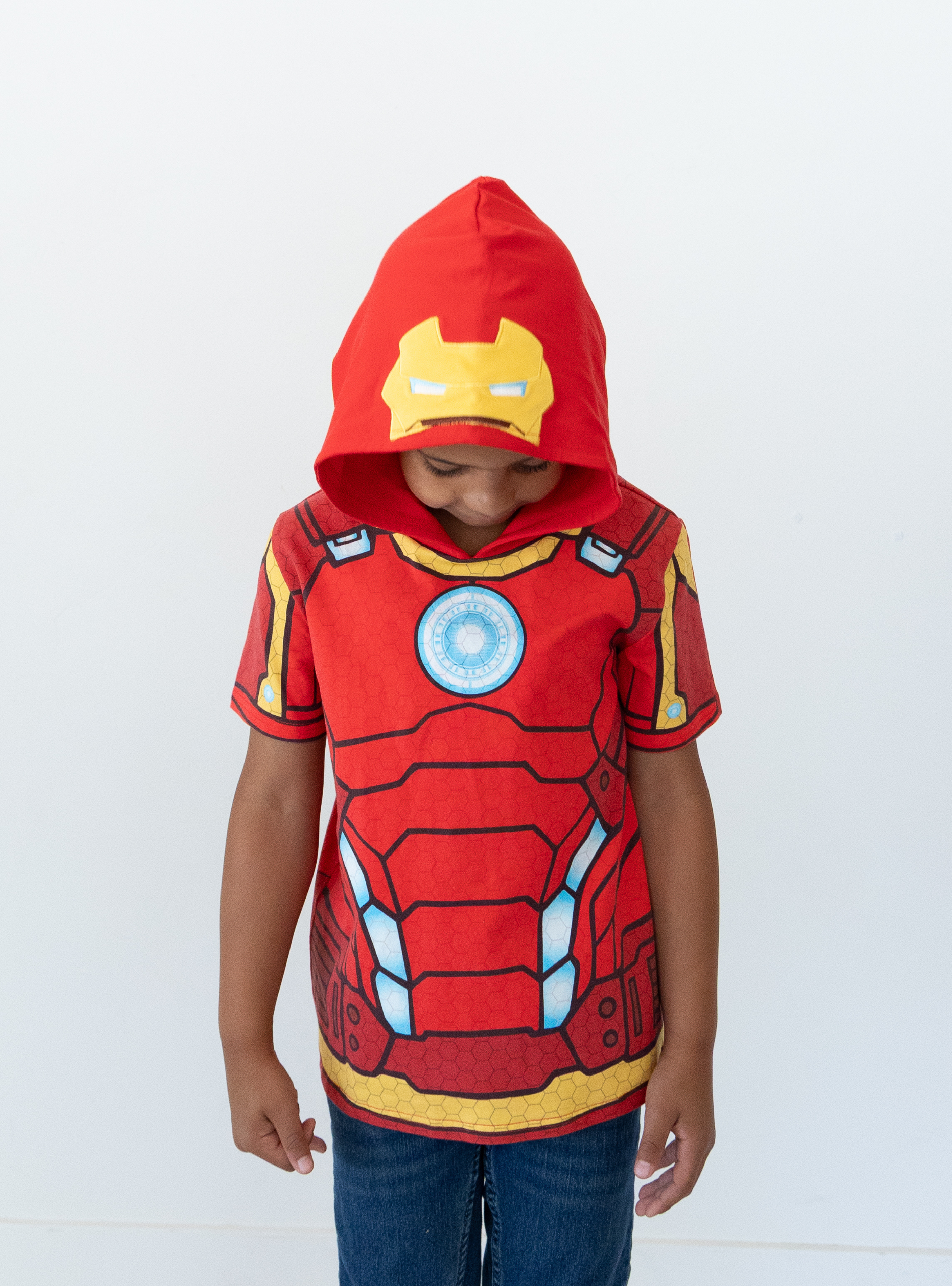 PREORDER - Marvel Iron Man Hooded Kid’s Tee