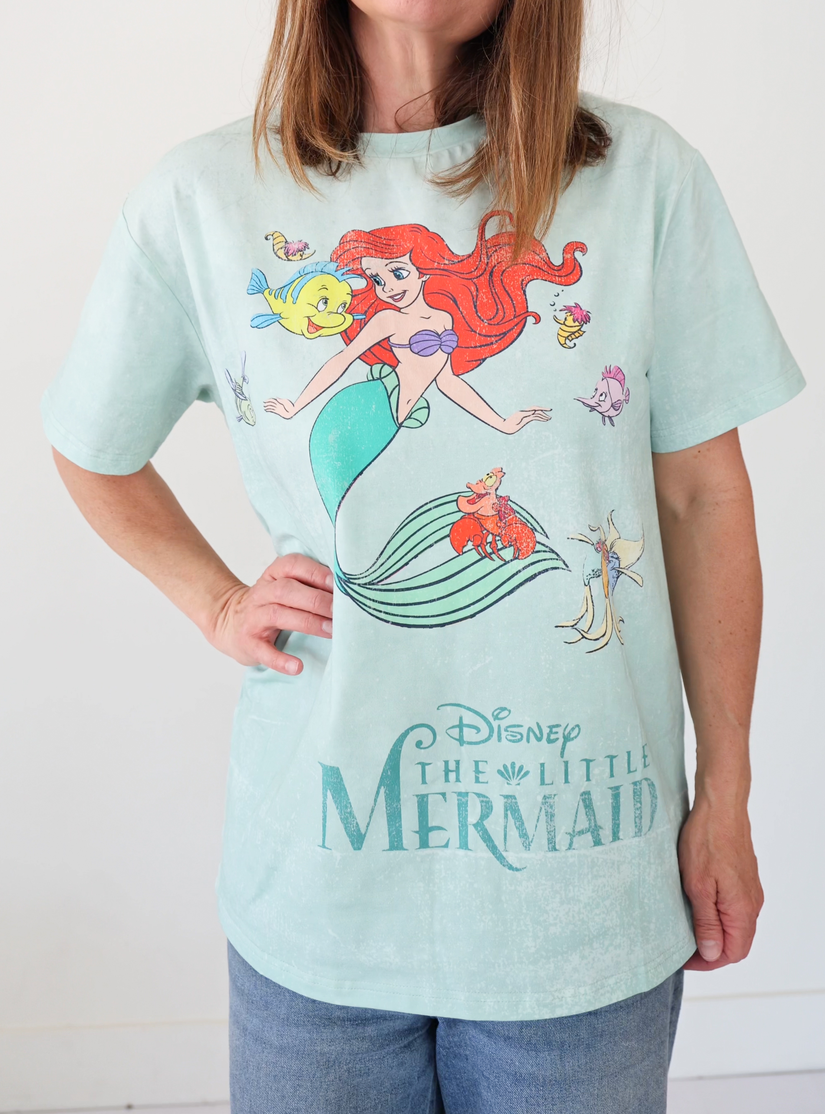 PREORDER - Disney The Little Mermaid Ariel Retro Tee