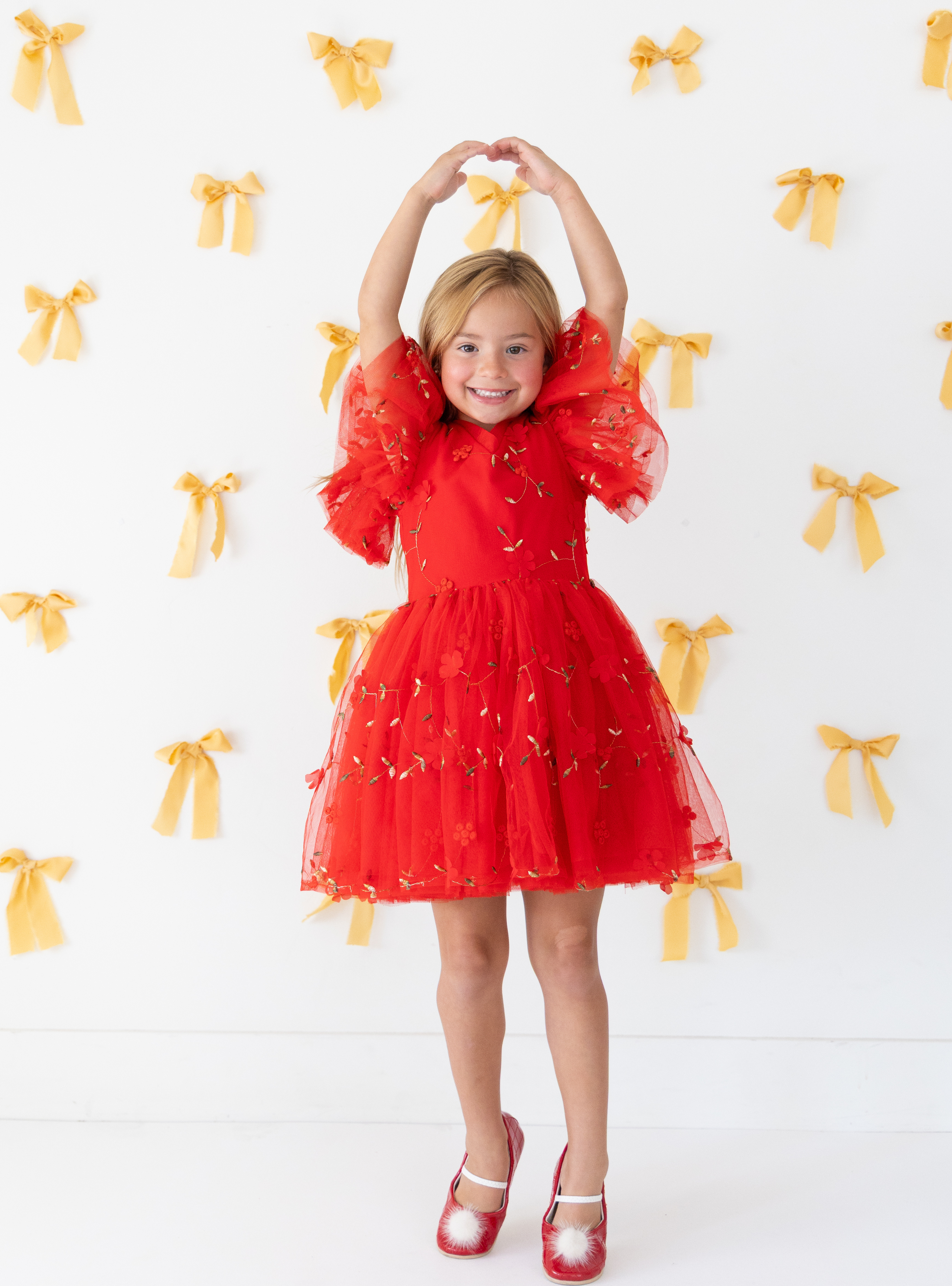 The Crimson Ballerina Dress