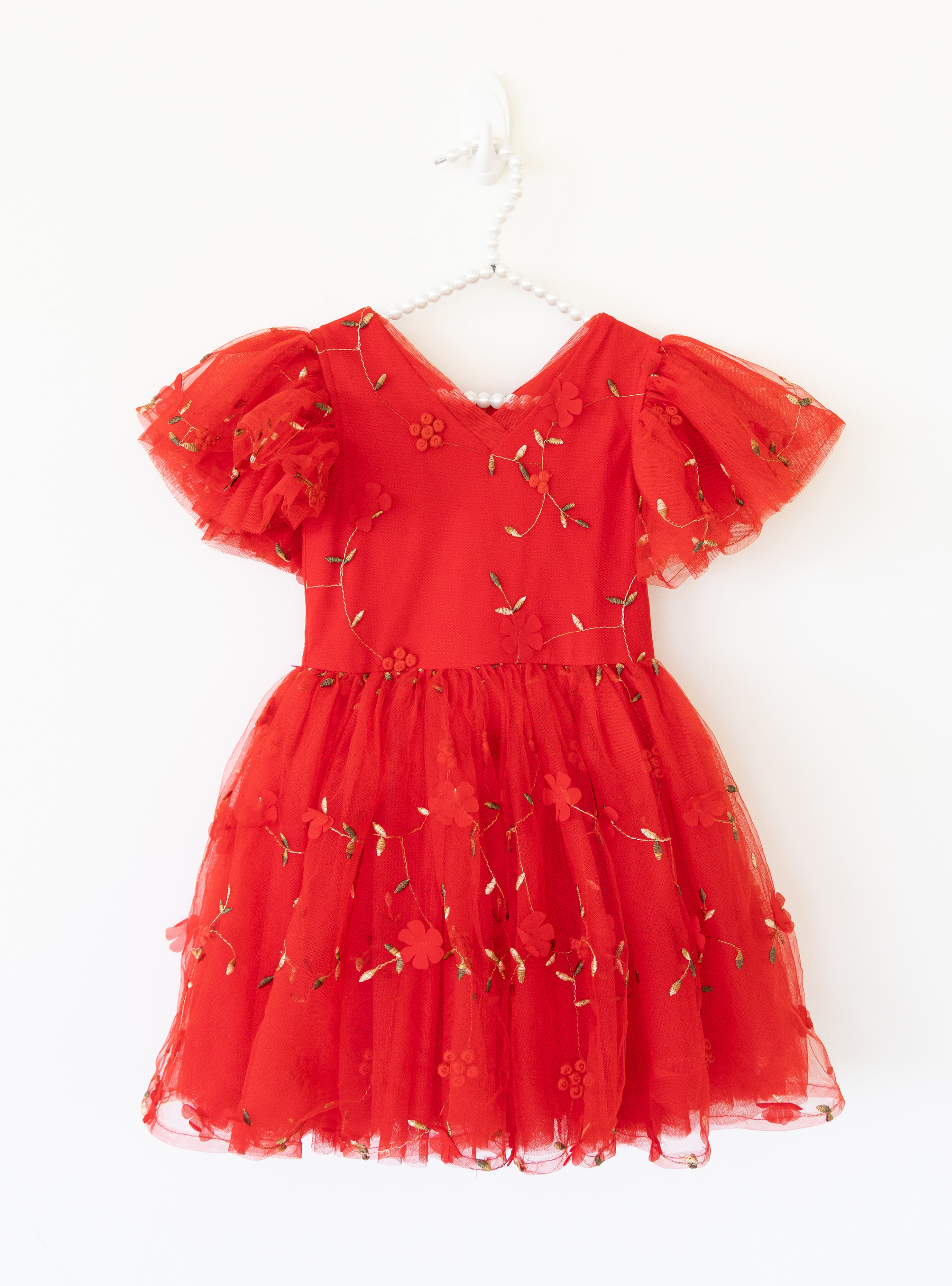 The Crimson Ballerina Dress