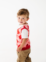 T-shirt Holiday Argyle pour enfants