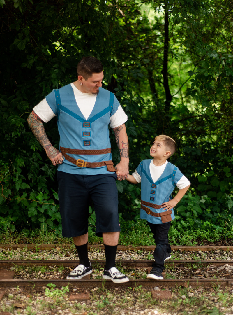 Blue Adventure Vest Tee