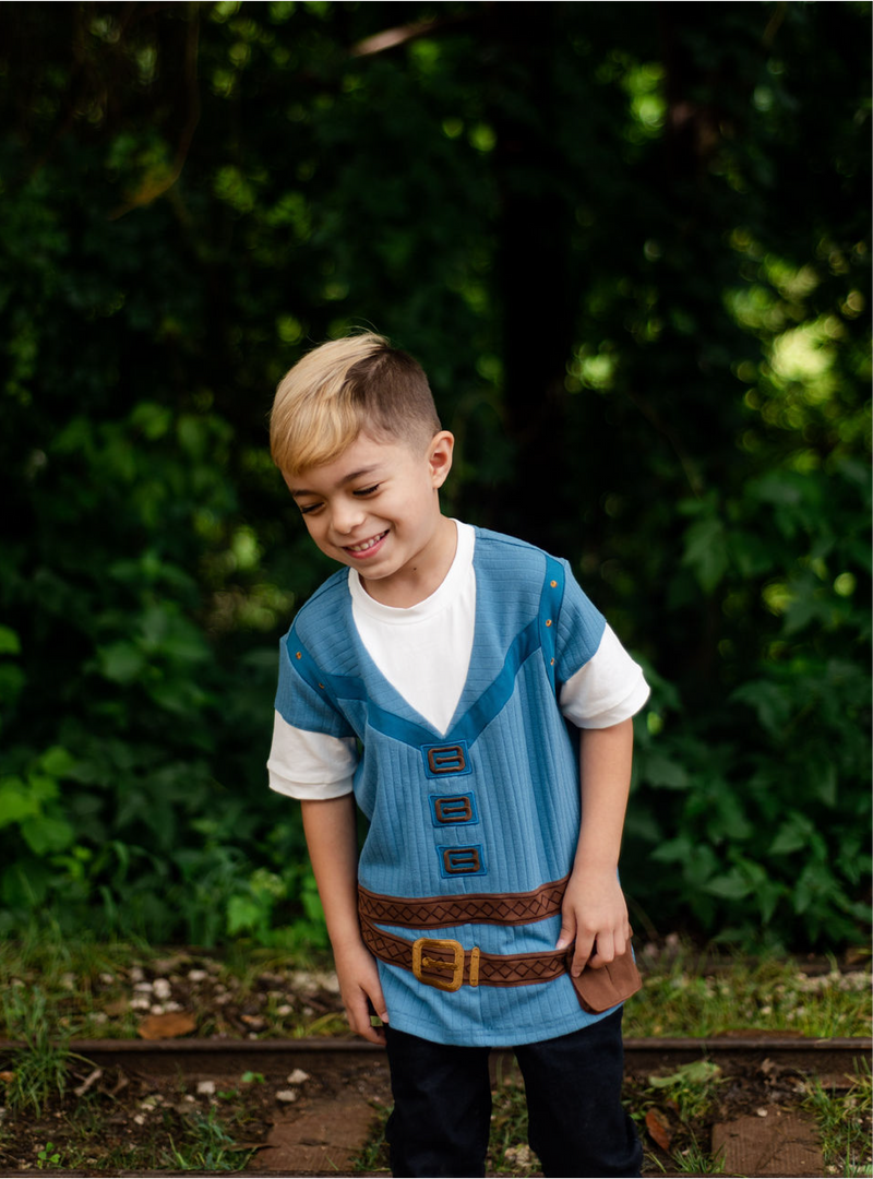 Blue Adventure Vest Tee