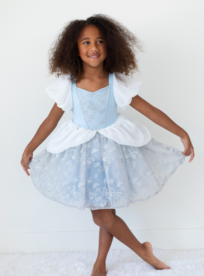 You're little one will be fit for a ball in this dress!