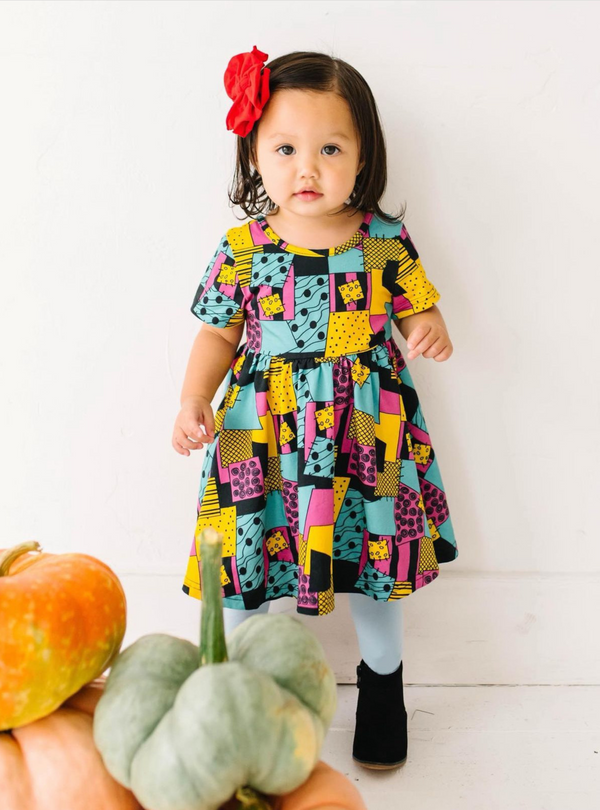 Made of cotton, this dress is perfect for your little ones at any age!