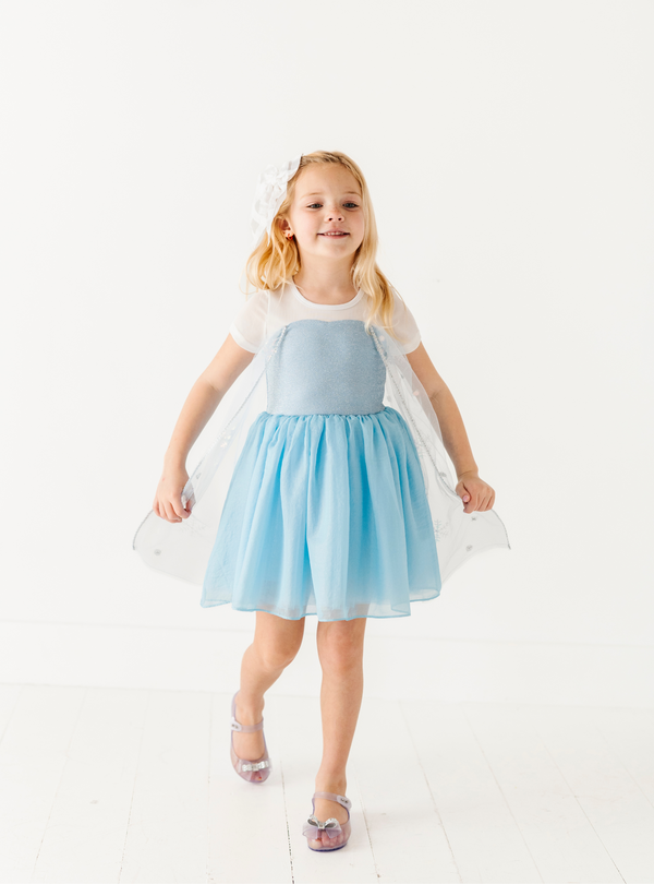 PREORDER - Blue Ice Dress - Short Sleeve