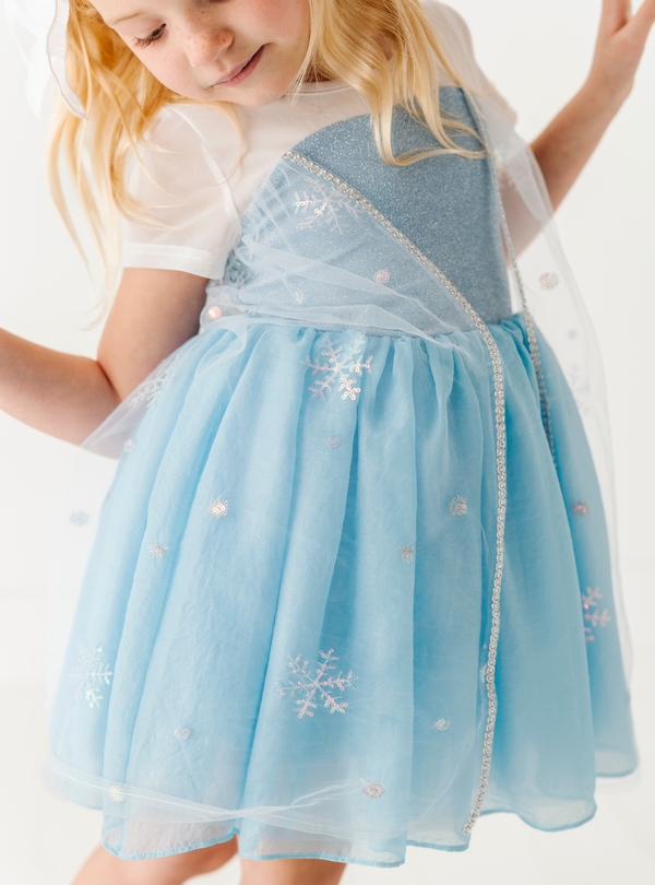 PREORDER - Blue Ice Dress - Short Sleeve