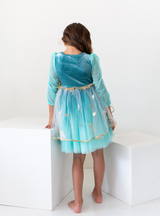 PREORDER - Dazzling Jewel Holiday Dress (Cape not Included)