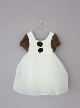 AUCTION - One of a Kind - Snowman Dress size 5