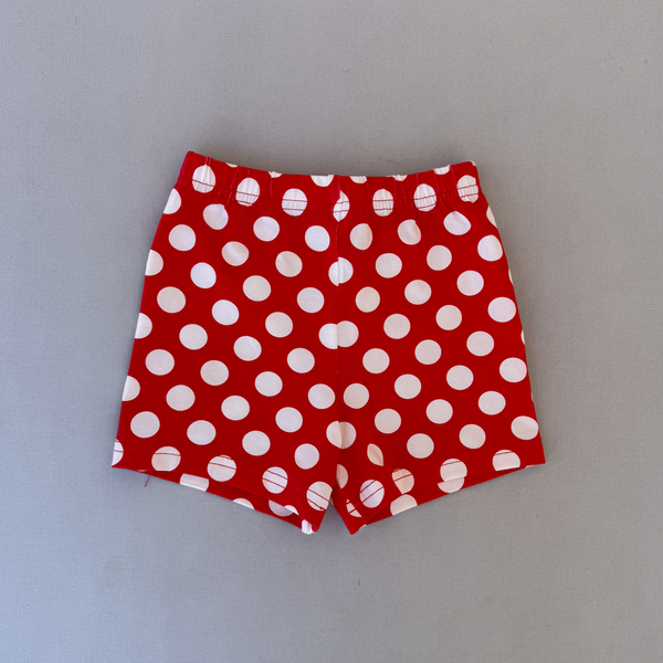 Red cartwheel shorts discount